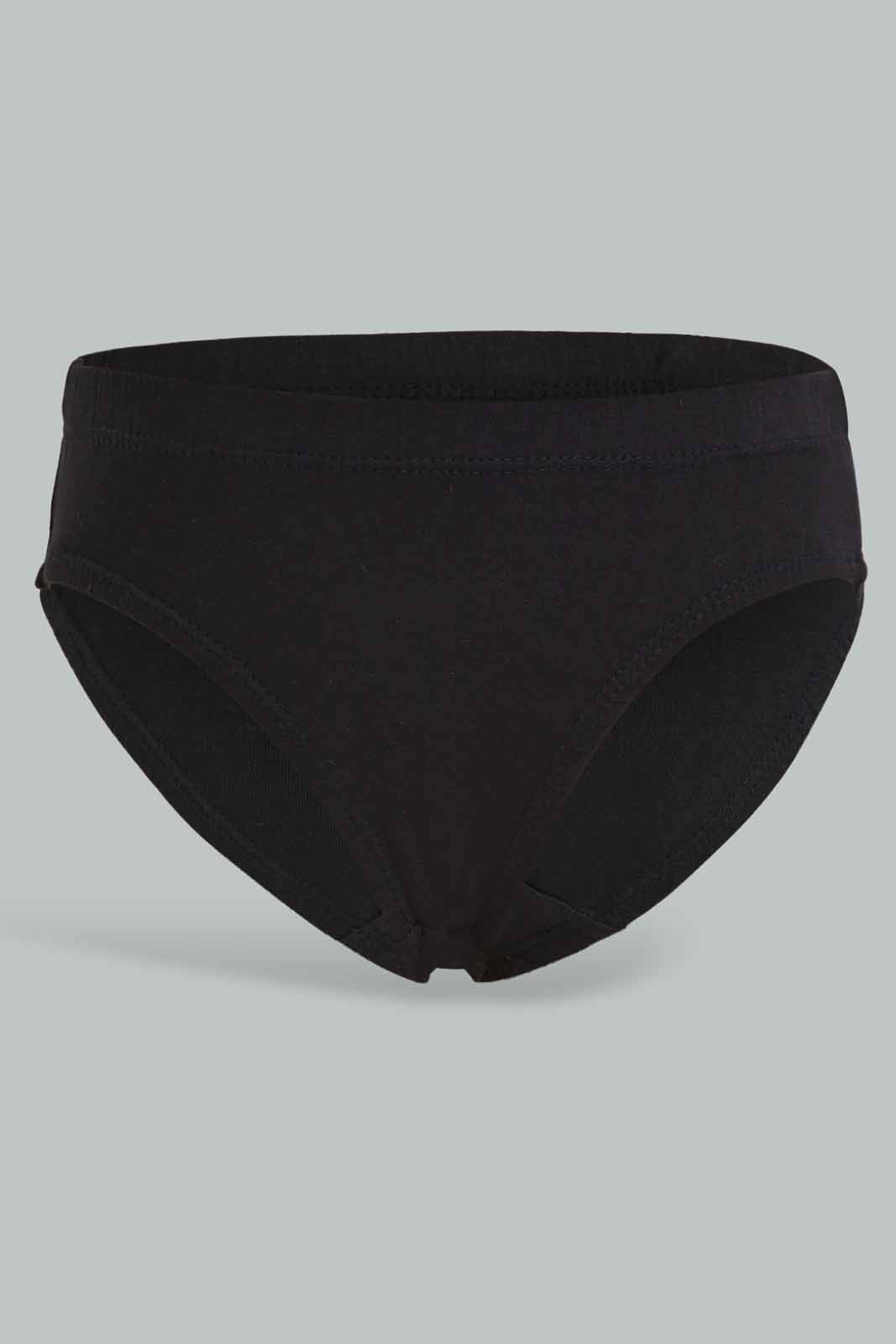 Redtag-5-Pack-Brief-Grey-Marl/Red/Blue/Charcoal/Black-365,-BOY-Boxers,-Category:Boxers,-Colour:Assorted,-Deals:New-In,-Dept:Boys,-ESS,-Filter:Boys-(2-to-8-Yrs),-New-In-BOY-APL,-Non-Sale,-Section:Boys-(0-to-14Yrs)-Boys-2 to 8 Years