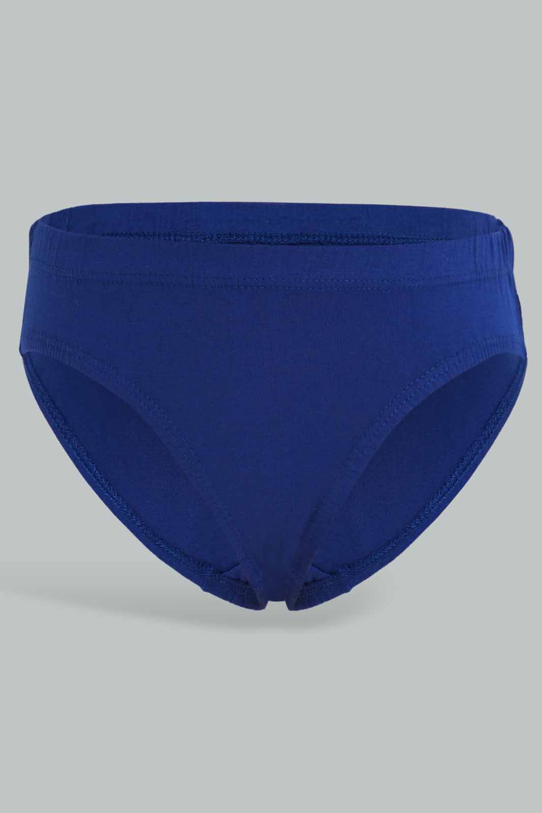 Redtag-5-Pack-Brief-Grey-Marl/Red/Blue/Charcoal/Black-365,-BOY-Boxers,-Category:Boxers,-Colour:Assorted,-Deals:New-In,-Dept:Boys,-ESS,-Filter:Boys-(2-to-8-Yrs),-New-In-BOY-APL,-Non-Sale,-Section:Boys-(0-to-14Yrs)-Boys-2 to 8 Years