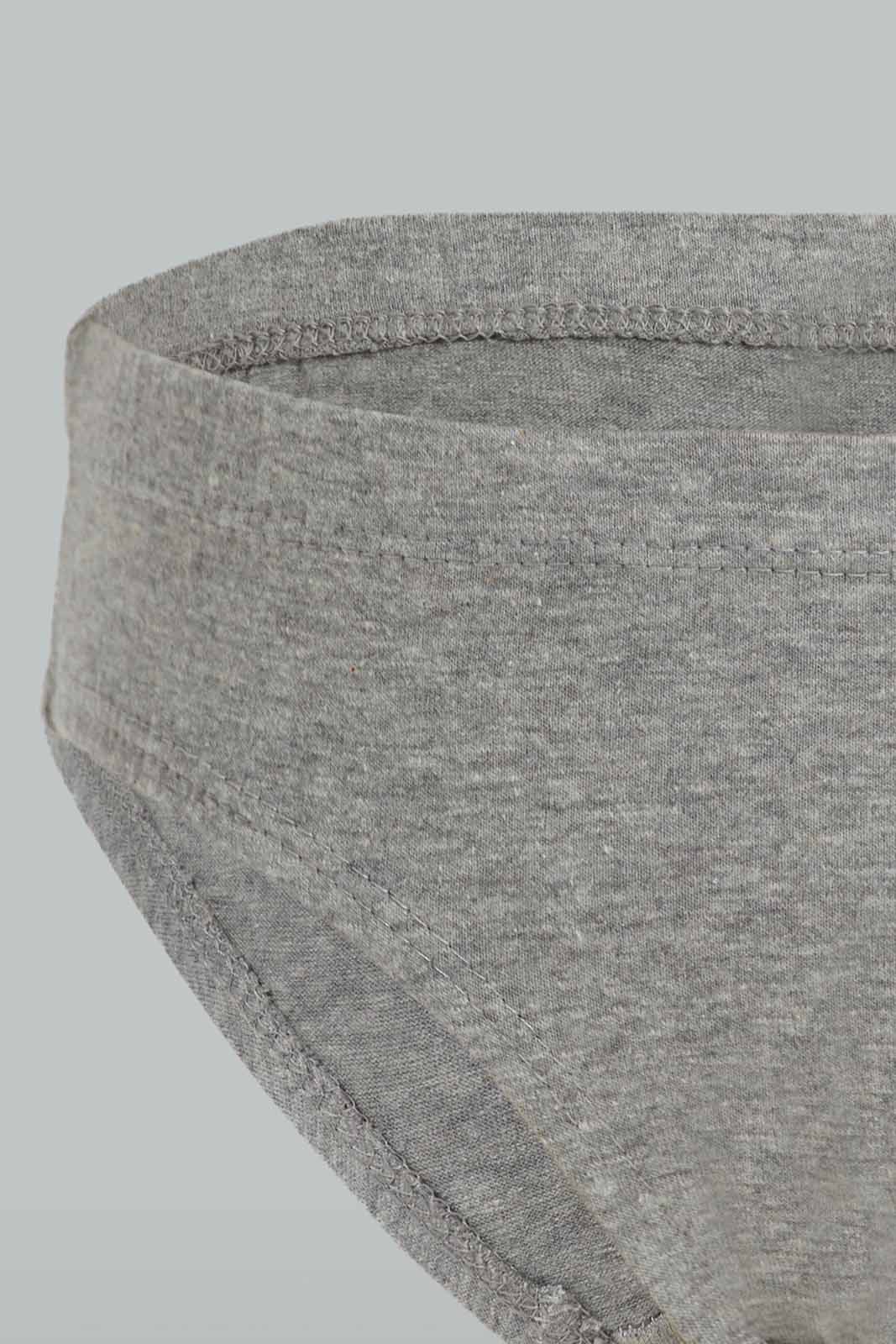 Redtag-5-Pack-Brief-Black/Charcoal/Grey-Marl/Black/Charcoal-365,-BOY-Boxers,-Category:Boxers,-Colour:Assorted,-Deals:New-In,-Dept:Boys,-ESS,-Filter:Boys-(2-to-8-Yrs),-New-In-BOY-APL,-Non-Sale,-Section:Boys-(0-to-14Yrs)-Boys-2 to 8 Years
