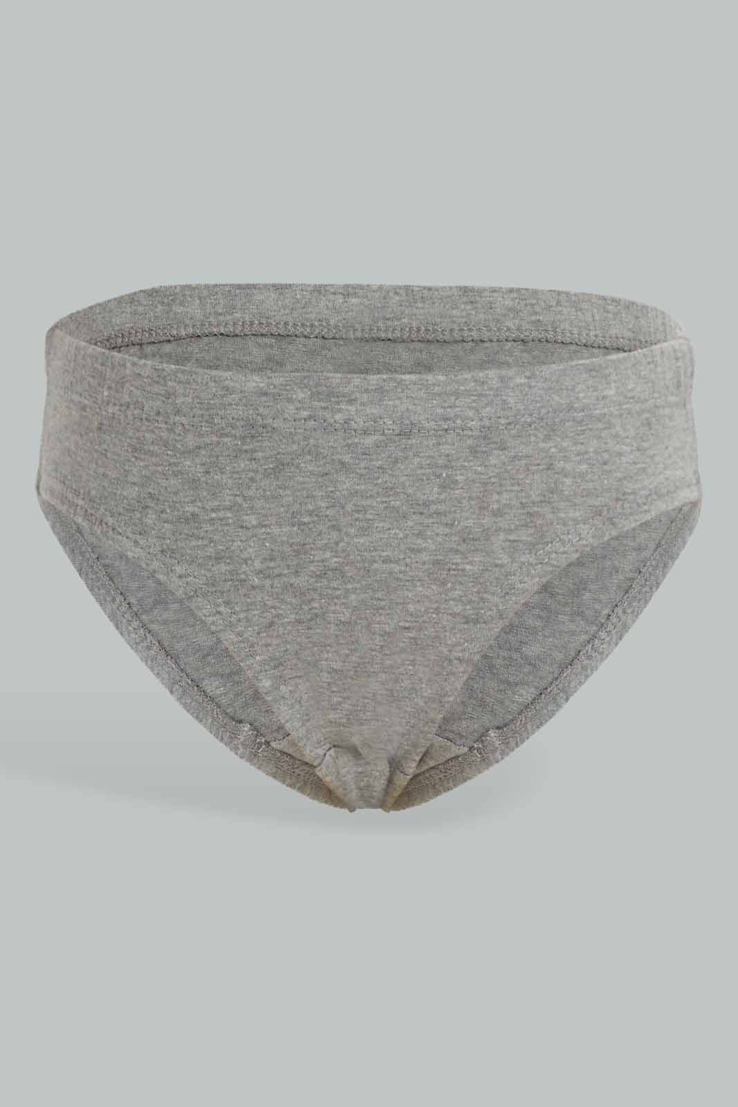 Redtag-5-Pack-Brief-Black/Charcoal/Grey-Marl/Black/Charcoal-365,-BOY-Boxers,-Category:Boxers,-Colour:Assorted,-Deals:New-In,-Dept:Boys,-ESS,-Filter:Boys-(2-to-8-Yrs),-New-In-BOY-APL,-Non-Sale,-Section:Boys-(0-to-14Yrs)-Boys-2 to 8 Years