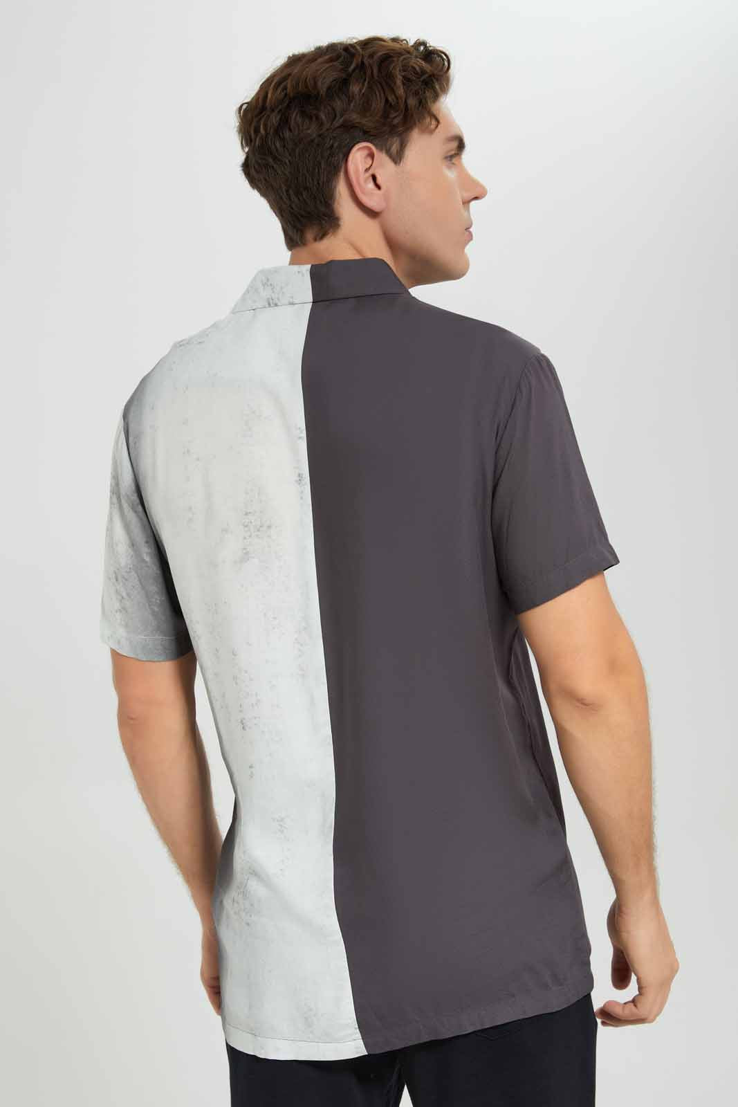 Redtag-Green-Mandrain-Collar-Shirt-Category:Shirts,-Colour:Green,-Deals:New-In,-Filter:Men's-Clothing,-Men-Shirts,-New-In-Men-APL,-Non-Sale,-Section:Men,-W22A-Men's-