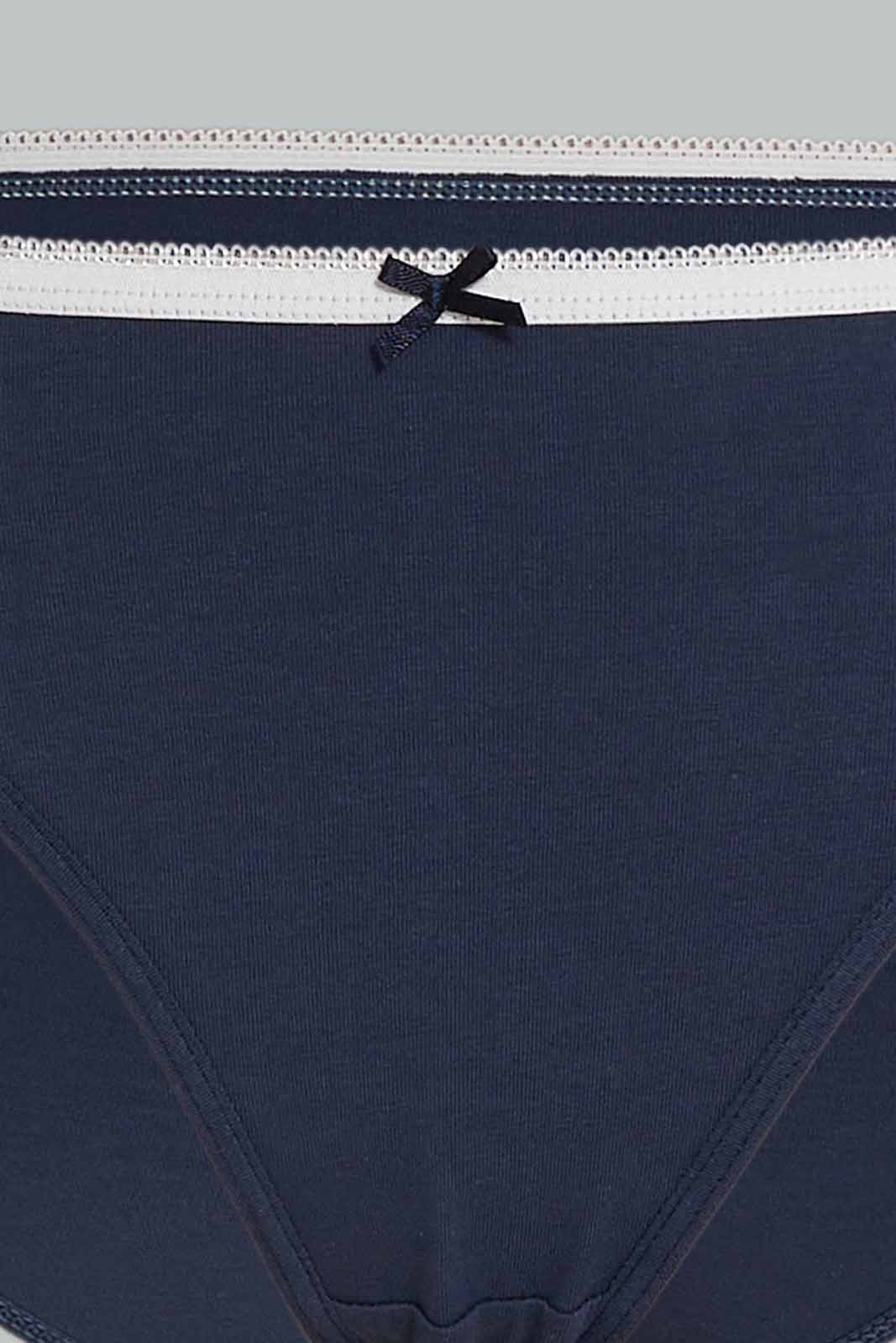 Redtag-5pcs-Bikini-Brief-Packs-365,-Category:Briefs,-Colour:Assorted,-Deals:New-In,-Dept:Girls,-ESS,-Filter:Senior-Girls-(8-to-14-Yrs),-GSR-Briefs,-New-In-GSR-APL,-Non-Sale,-Section:Girls-(0-to-14Yrs)-Senior-Girls-9 to 14 Years
