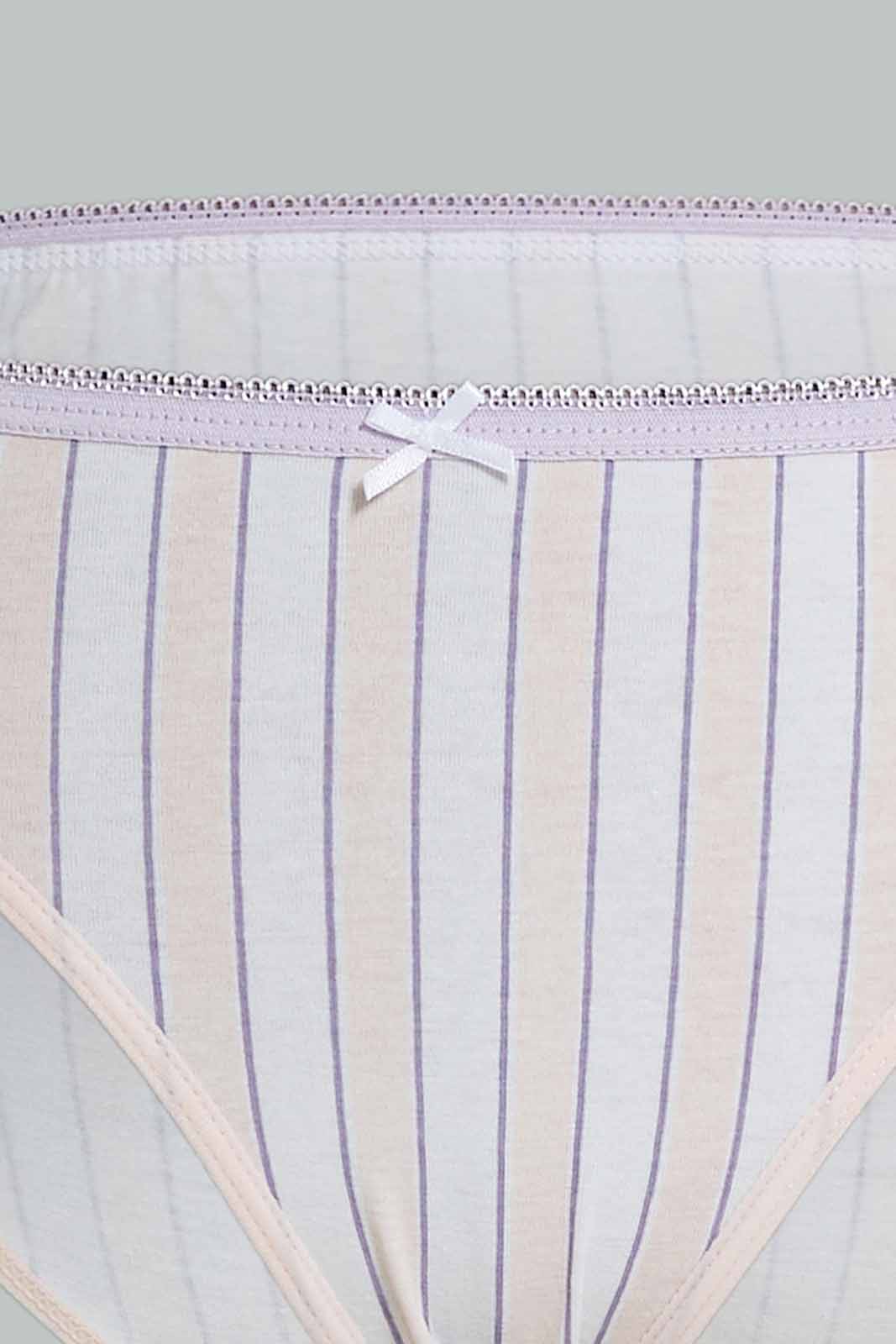 Redtag-5pcs-Bikini-Brief-Packs-365,-Category:Briefs,-Colour:Assorted,-Deals:New-In,-Dept:Girls,-ESS,-Filter:Senior-Girls-(8-to-14-Yrs),-GSR-Briefs,-New-In-GSR-APL,-Non-Sale,-Section:Girls-(0-to-14Yrs)-Senior-Girls-9 to 14 Years