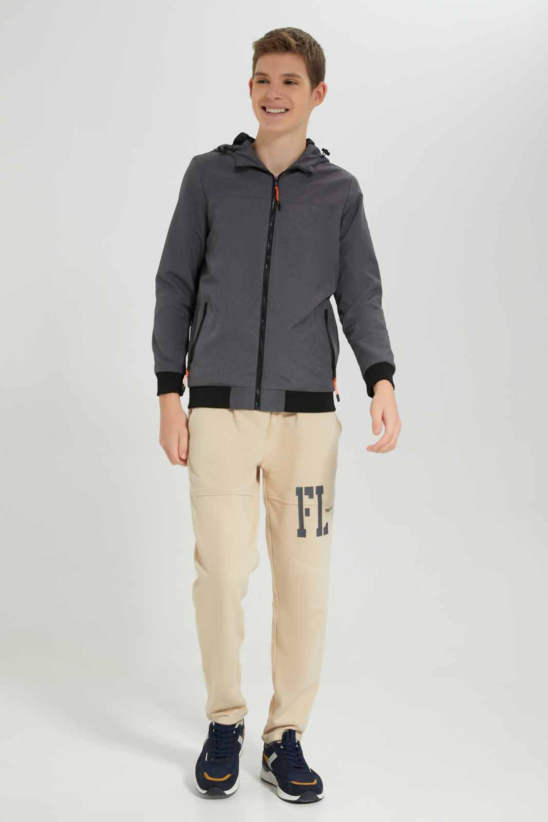 Redtag-Grey-Zip-On-Chest-And-Side-Pocket-Casual-Jacket-BSR-Jackets,-Category:Jackets,-Colour:Grey,-Deals:New-In,-Filter:Senior-Boys-(8-to-14-Yrs),-New-In-BSR-APL,-Non-Sale,-Section:Boys-(0-to-14Yrs),-W22A-Senior-Boys-9 to 14 Years