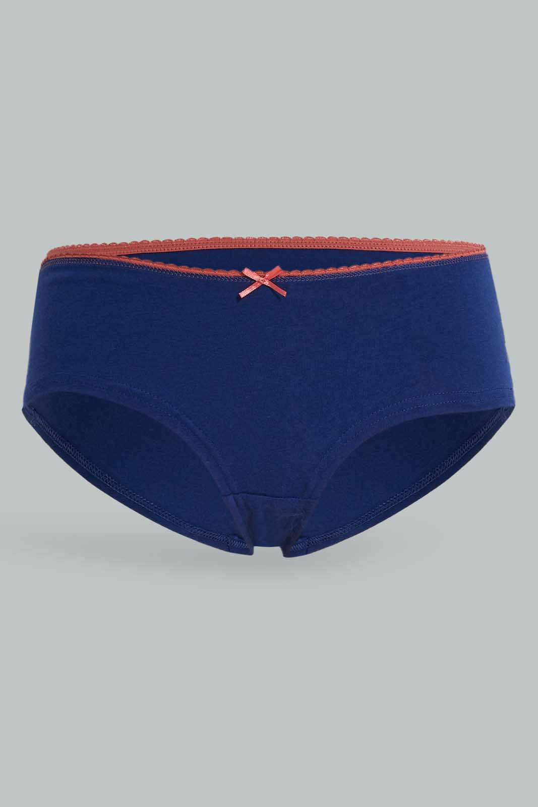 Redtag-Assorted-Print/Plain-Boyleg-Briefs-(5-Pack)-365,-Category:Briefs,-Colour:Assorted,-Deals:New-In,-Dept:Ladieswear,-Filter:Women's-Clothing,-New-In-Women-APL,-Non-Sale,-Section:Women,-Women-Briefs--