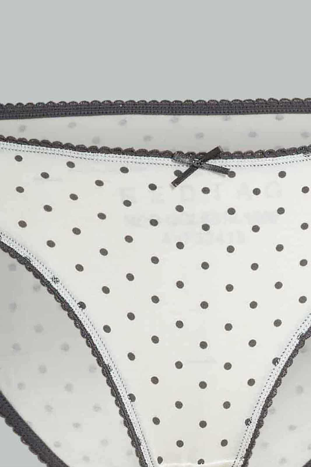Redtag-Assorted-Plain/Print-Hi-Leg-Briefs-(5-Pack)-365,-Category:Briefs,-Colour:Assorted,-Deals:New-In,-Dept:Ladieswear,-Filter:Women's-Clothing,-New-In-Women-APL,-Non-Sale,-Section:Women,-Women-Briefs--
