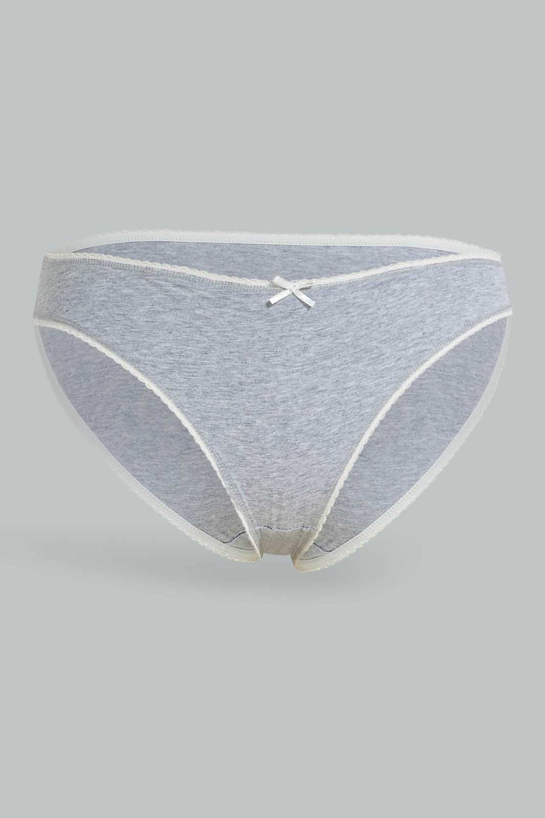 Redtag-Assorted-Plain/Print-Hi-Leg-Briefs-(5-Pack)-365,-Category:Briefs,-Colour:Assorted,-Deals:New-In,-Dept:Ladieswear,-Filter:Women's-Clothing,-New-In-Women-APL,-Non-Sale,-Section:Women,-Women-Briefs--