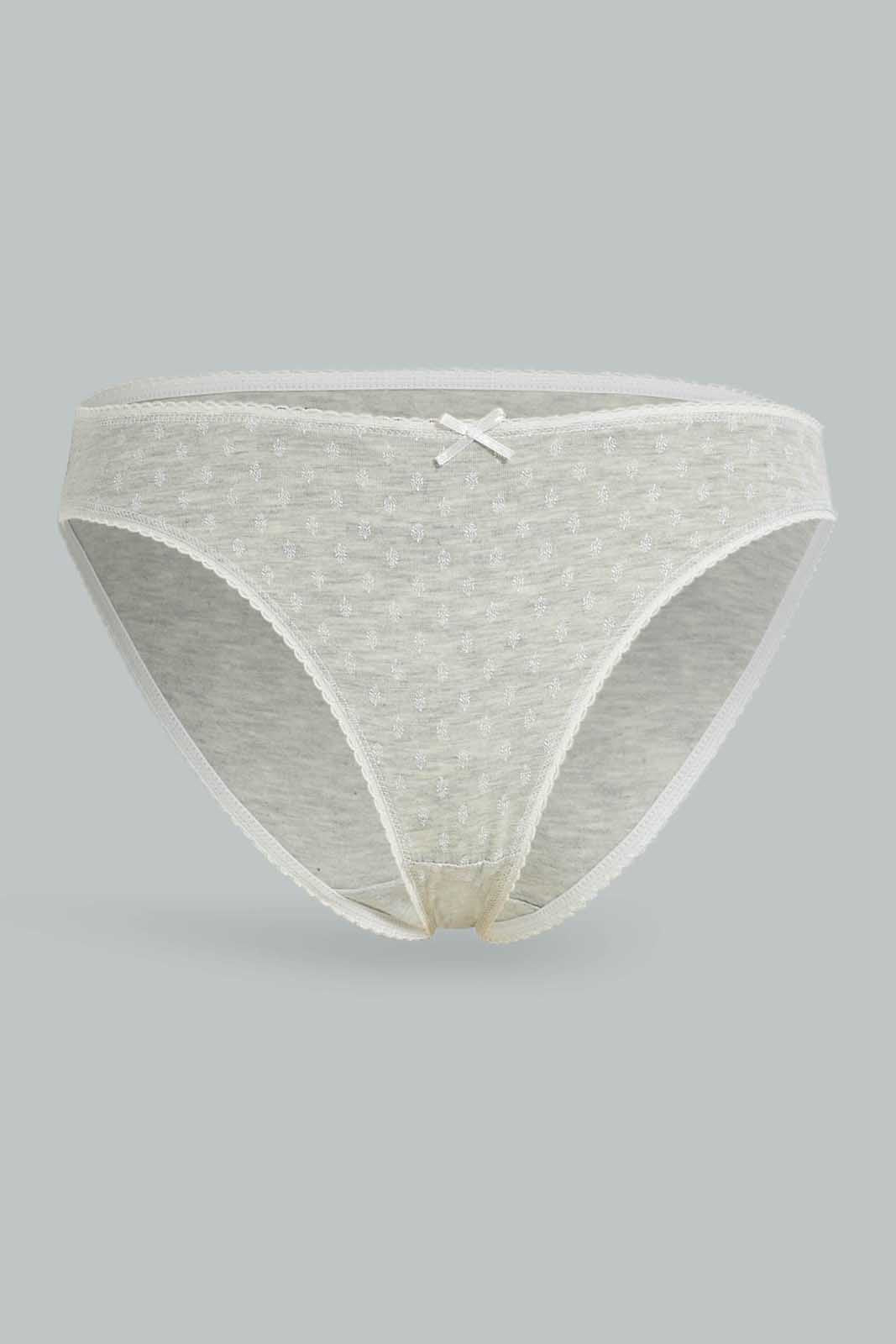 Redtag-Assorted-Plain/Print-Hi-Leg-Briefs-(5-Pack)-365,-Category:Briefs,-Colour:Assorted,-Deals:New-In,-Dept:Ladieswear,-Filter:Women's-Clothing,-New-In-Women-APL,-Non-Sale,-Section:Women,-Women-Briefs--