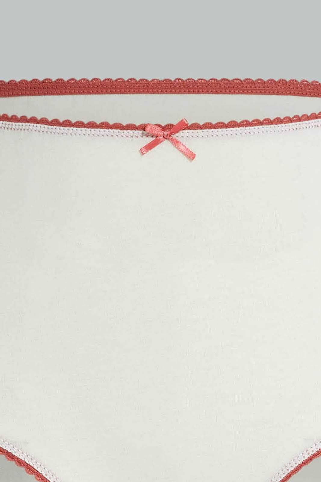 Redtag-Assorted-Print/Plain-Mama-Briefs-(5-Pack)-365,-Category:Briefs,-Colour:Assorted,-Deals:New-In,-Dept:Ladieswear,-Filter:Women's-Clothing,-New-In-Women-APL,-Non-Sale,-Section:Women,-Women-Briefs--