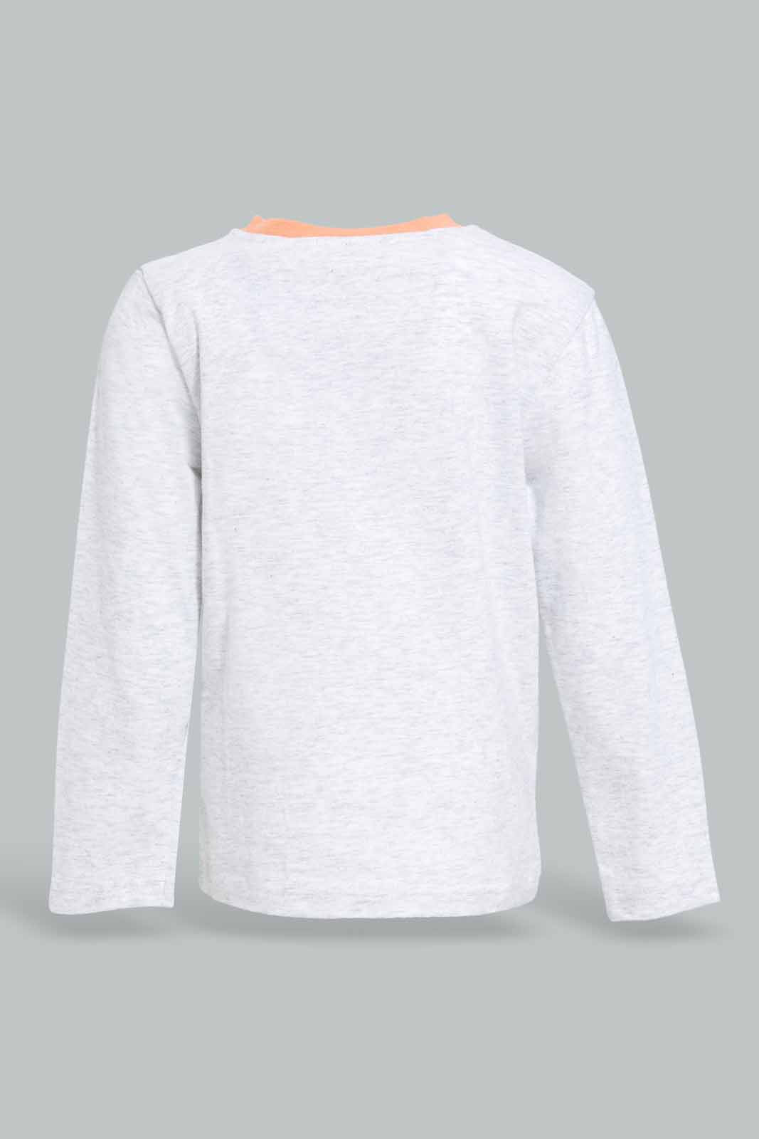 Redtag-Grey-And-Navy-Aop-Space-Long-Slvb-Pj-Set-(4-Pack)-Category:Pyjama-Sets,-Colour:Grey,-Deals:New-In,-Filter:Infant-Boys-(3-to-24-Mths),-INB-Pyjama-Sets,-New-In-INB-APL,-Non-Sale,-Section:Boys-(0-to-14Yrs),-W22B-Infant-Boys-3 to 24 Months