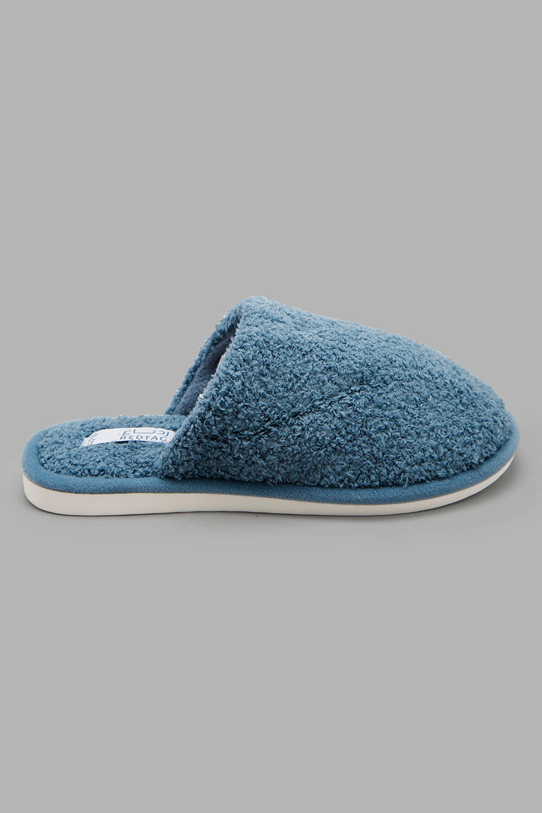 Redtag-Teal-Slipper-Category:Slippers,-Colour:Teal,-Deals:New-In,-Filter:Men's-Footwear,-Men-Slippers,-New-In-Men-FOO,-Non-Sale,-Section:Men,-W22B-Men's-