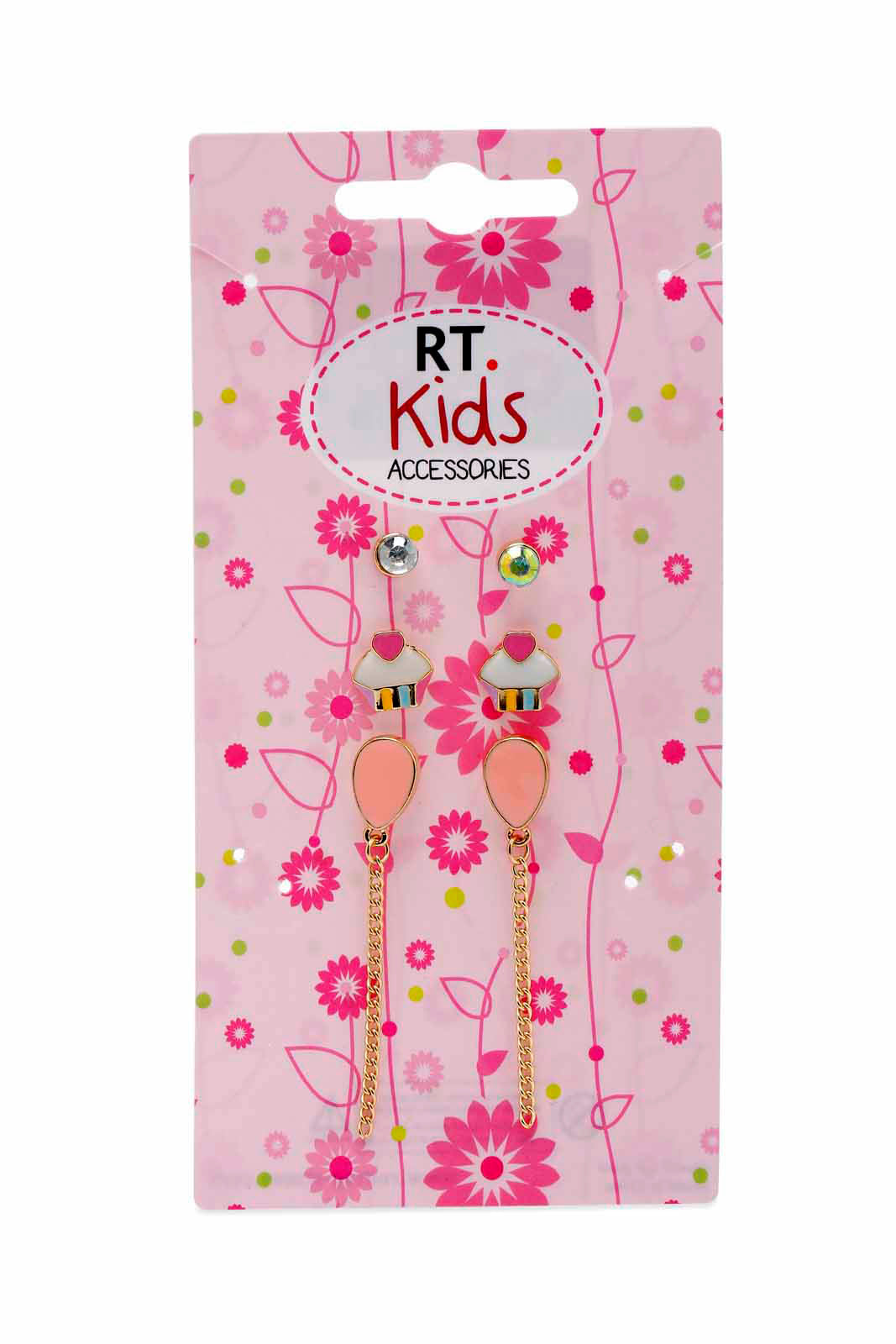 Redtag-S/1-Necklace+S/1-Bracelet+S/3-Stud-Category:Jewellery,-Colour:Assorted,-Filter:Girls-Accessories,-GIR-Jewellery,-New-In,-New-In-GIR-ACC,-Non-Sale,-Section:Girls-(0-to-14Yrs),-W22B-Girls-
