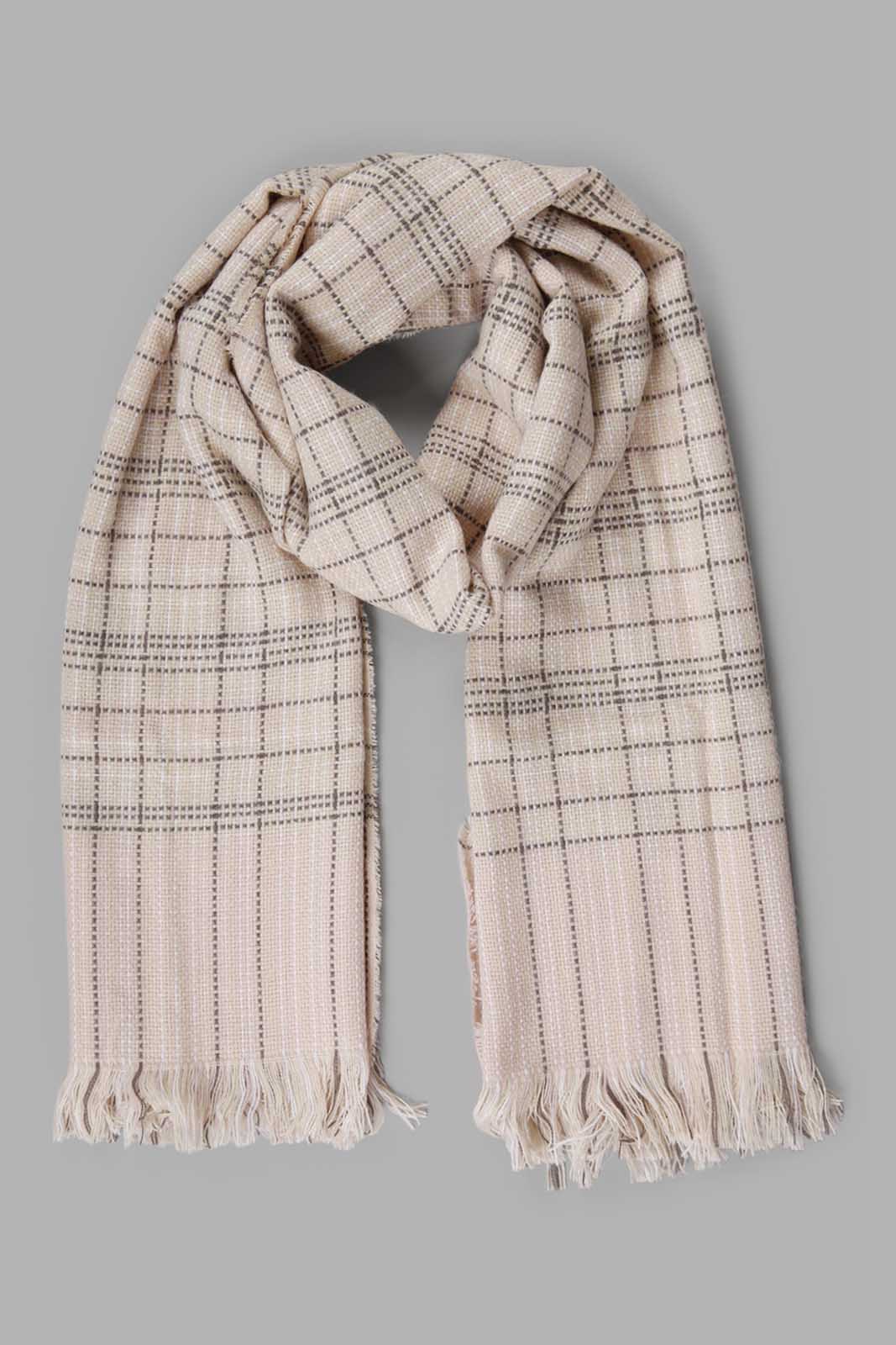 Redtag-Multi-Colour-Embellished-Knitted-Scarf-Category:Scarves,-Colour:Assorted,-Filter:Women's-Accessories,-New-In,-New-In-Women-ACC,-Non-Sale,-Section:Women,-W22B,-Women-Scarves-Women-