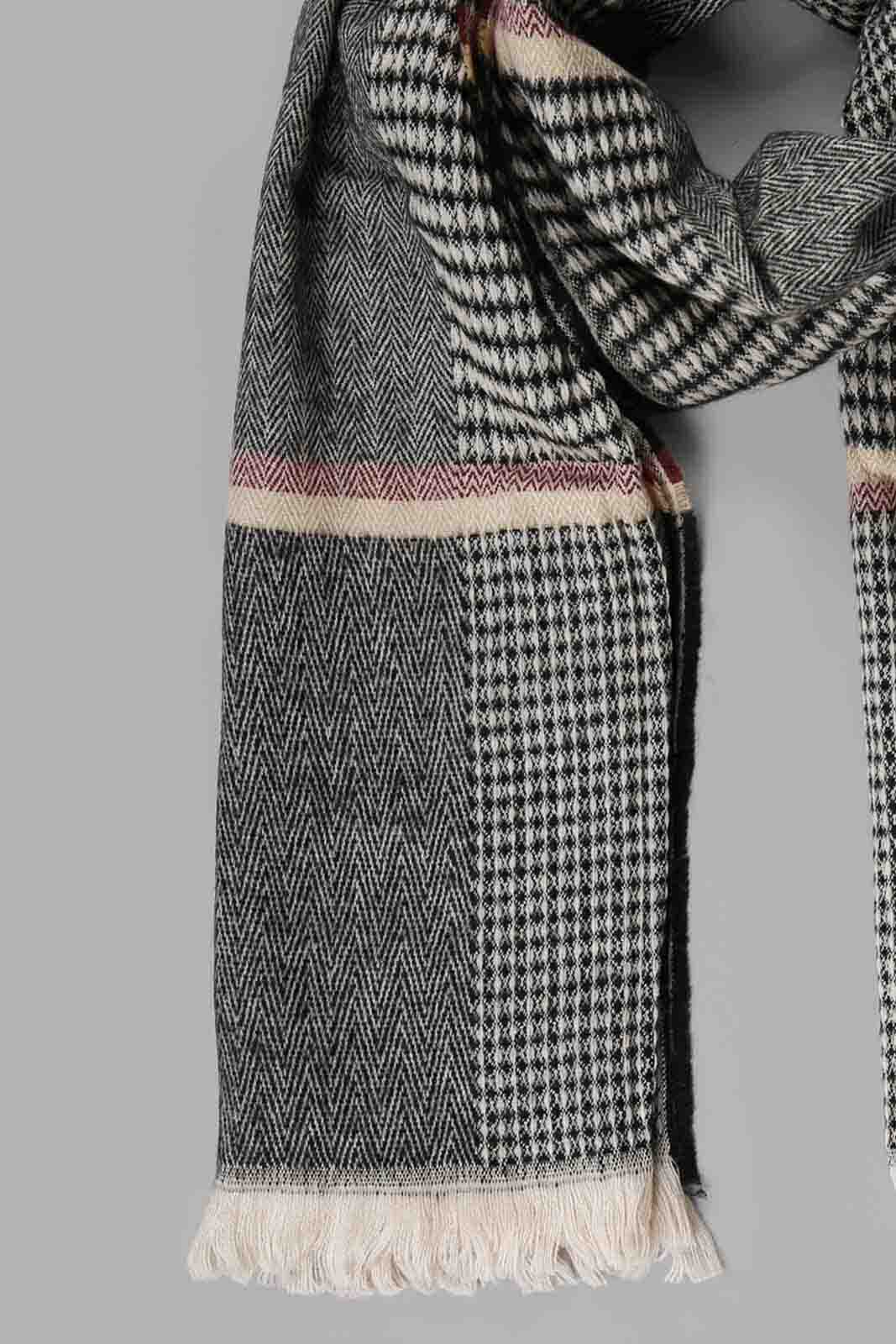Redtag-Multi-Colour-Embellished-Knitted-Scarf-Category:Scarves,-Colour:Assorted,-Filter:Women's-Accessories,-New-In,-New-In-Women-ACC,-Non-Sale,-Section:Women,-W22B,-Women-Scarves-Women-