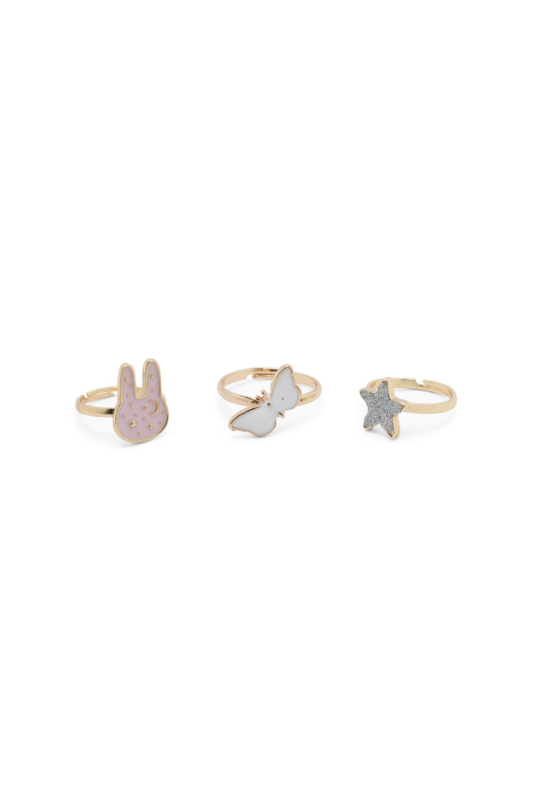 Redtag-S/3-Stud+S/3-Ring-Category:Jewellery,-Colour:Assorted,-Dept:Girls,-Filter:Girls-Accessories,-GIR-Jewellery,-New-In,-New-In-GIR-ACC,-Non-Sale,-Section:Girls-(0-to-14Yrs),-W22B-Girls-