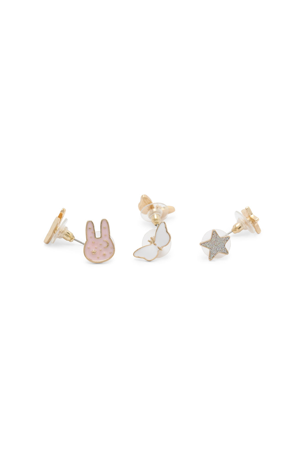 Redtag-S/3-Stud+S/3-Ring-Category:Jewellery,-Colour:Assorted,-Dept:Girls,-Filter:Girls-Accessories,-GIR-Jewellery,-New-In,-New-In-GIR-ACC,-Non-Sale,-Section:Girls-(0-to-14Yrs),-W22B-Girls-