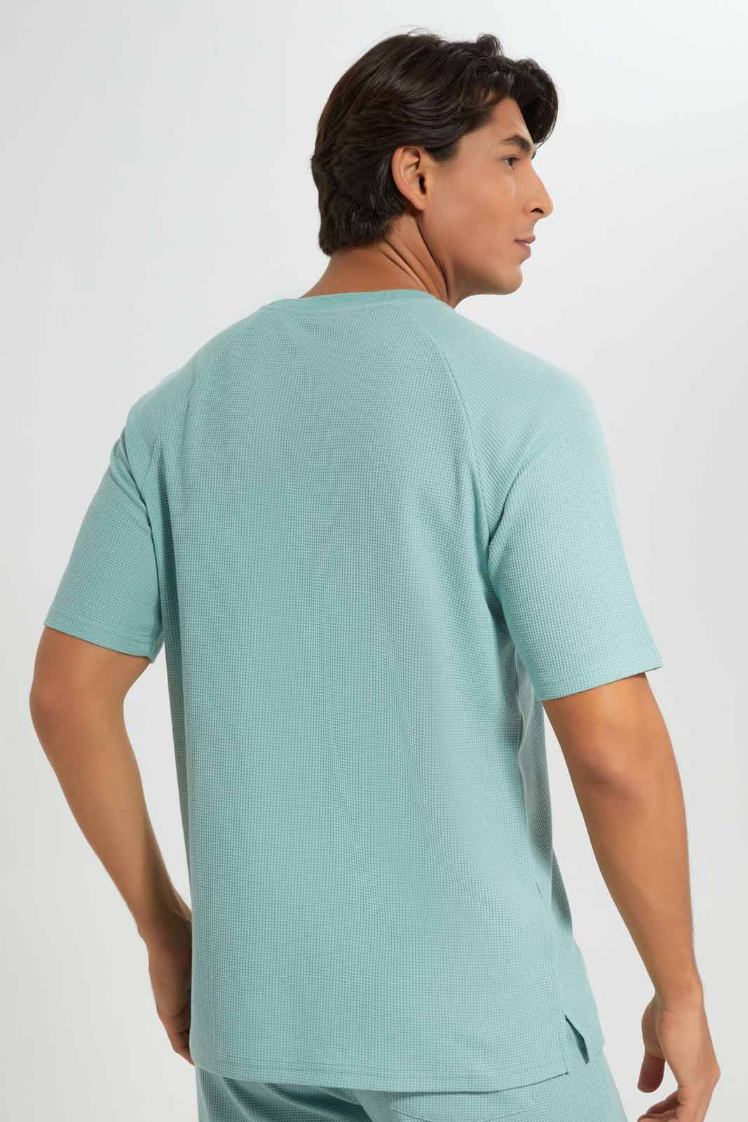 Redtag-Sage-Green-Lounge-Tee-Category:Sweatshirts,-Colour:Green,-Deals:New-In,-Filter:Men's-Clothing,-Men-Sweatshirts,-New-In-Men-APL,-Non-Sale,-Section:Men,-W22A--