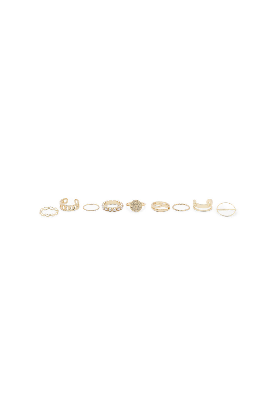 Redtag-Ring-Set-Category:Jewellery,-Colour:Assorted,-Dept:Ladieswear,-Filter:Women's-Accessories,-New-In,-New-In-Women-ACC,-Non-Sale,-Section:Women,-W22B,-Women-Jewellery-Women-