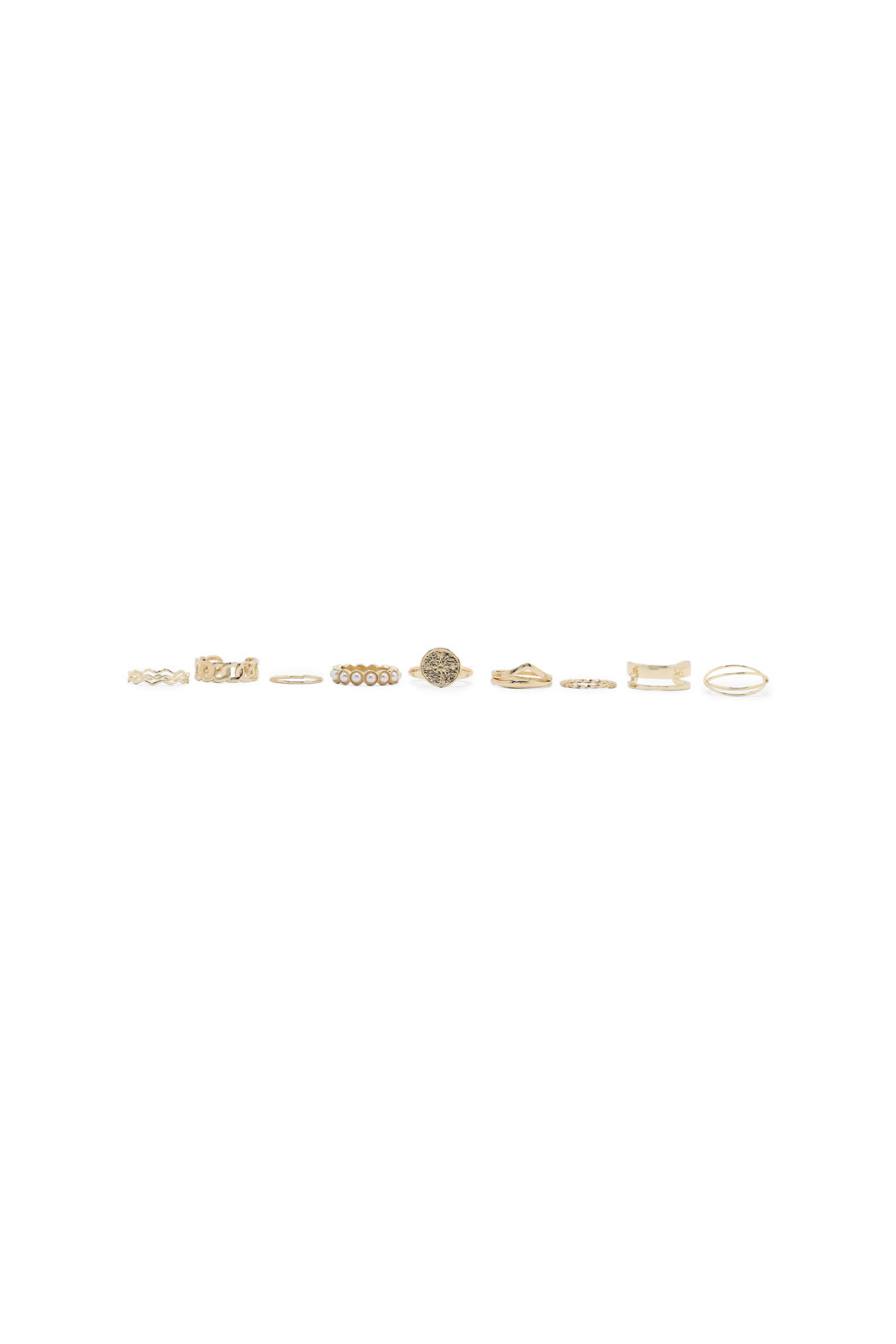 Redtag-Ring-Set-Category:Jewellery,-Colour:Assorted,-Dept:Ladieswear,-Filter:Women's-Accessories,-New-In,-New-In-Women-ACC,-Non-Sale,-Section:Women,-W22B,-Women-Jewellery-Women-