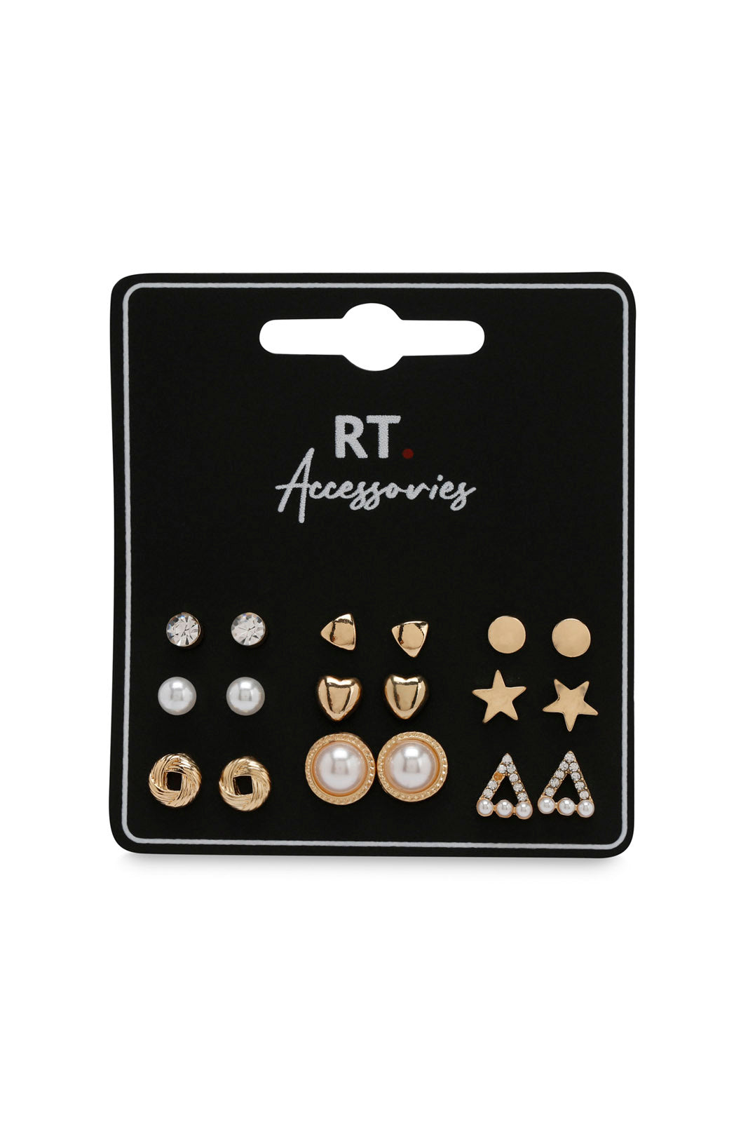 Redtag-Earrings-Category:Jewellery,-Colour:Assorted,-Dept:Ladieswear,-Filter:Women's-Accessories,-LEC-Jewellery,-New-In,-New-In-Women-ACC,-Non-Sale,-Section:Women,-W22B-Women-