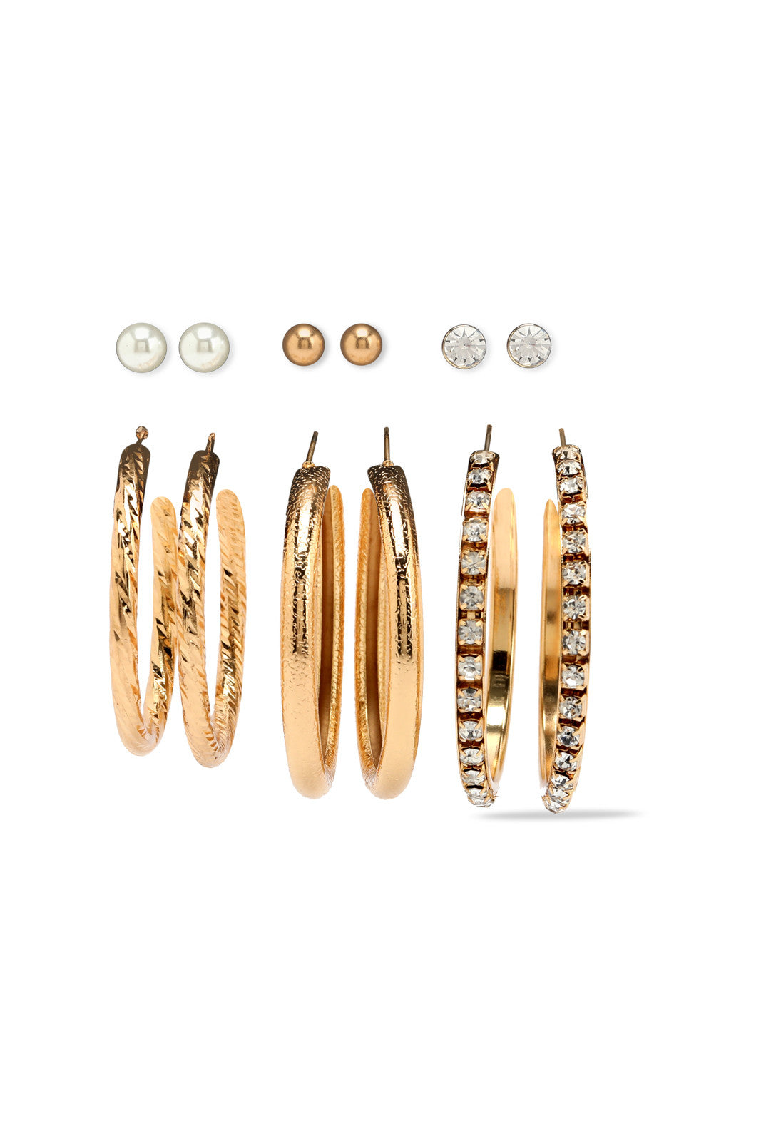 Redtag-Earrings-Category:Jewellery,-Colour:Assorted,-Dept:Ladieswear,-Filter:Women's-Accessories,-LEC-Jewellery,-New-In,-New-In-Women-ACC,-Non-Sale,-Section:Women,-W22B-Women-