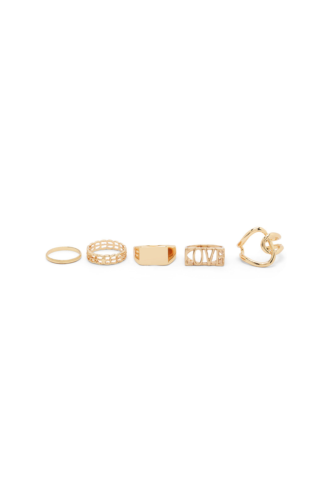 Redtag-Ring-Set-Category:Jewellery,-Colour:Assorted,-Dept:Ladieswear,-Filter:Women's-Accessories,-New-In,-New-In-Women-ACC,-Non-Sale,-Section:Women,-W22B,-Women-Jewellery-Women-