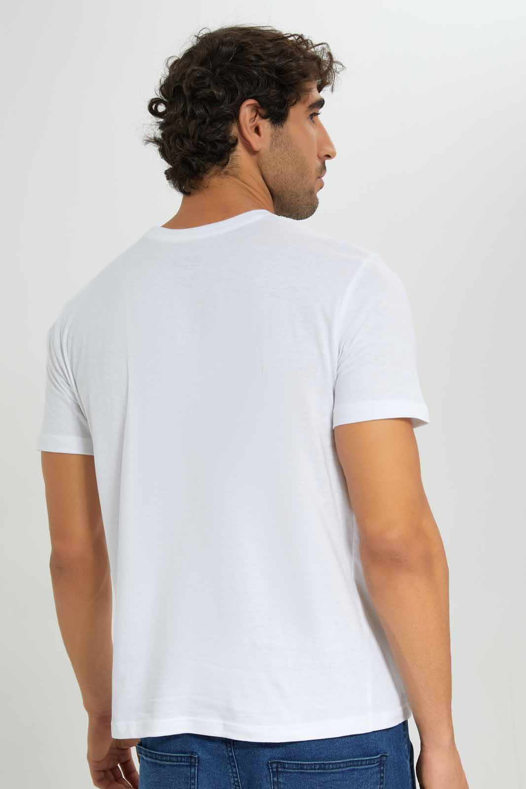 Redtag-White-Graphic-T-Shirt-Category:T-Shirts,-Colour:White,-Deals:New-In,-Filter:Men's-Clothing,-Men-T-Shirts,-New-In-Men-APL,-Non-Sale,-Section:Men,-TBL,-W22A-Men's-