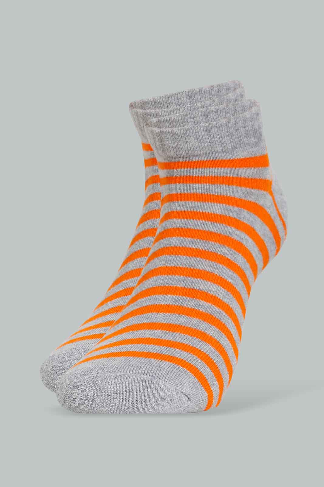 Redtag-Grey-Striper-Pack-of-3-Ankle-Socks-365,-Category:Socks,-Colour:Grey,-Deals:New-In,-Filter:Men's-Clothing,-Men-Socks,-New-In-Men-APL,-Non-Sale,-Section:Men-Men's-