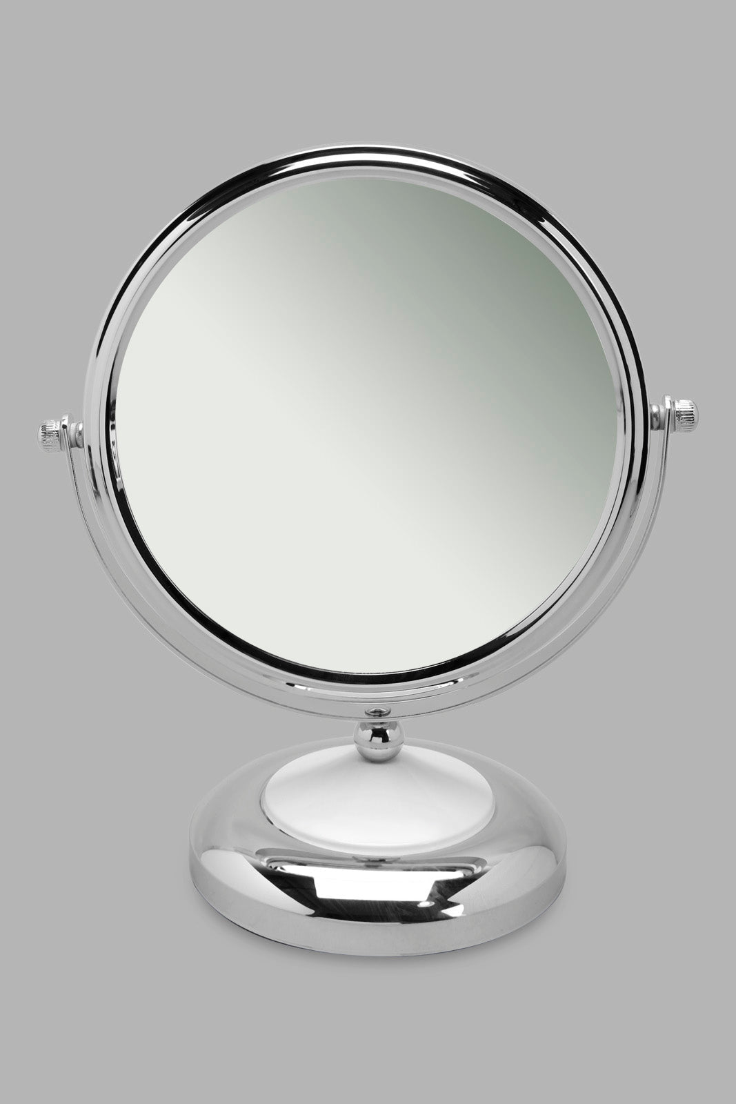 Redtag-Silver-Vanity-Mirror-Category:Bathroom-Accessories,-Colour:Silver,-Deals:New-In,-Filter:Home-Bathroom,-HMW-BAC-Bath-Accessories,-New-In-HMW-BAC,-Non-Sale,-Section:Homewares,-W22A-Home-Bathroom-