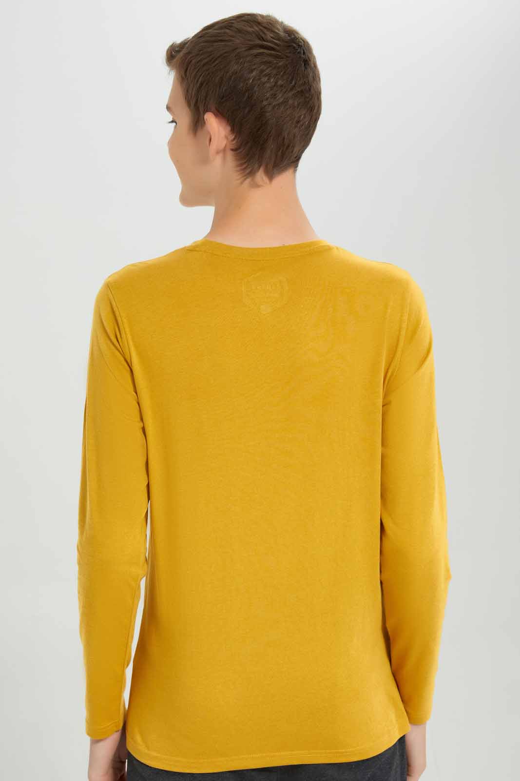 Redtag-Mustard-Dice-T-Shirt-BSR-T-Shirts,-Category:T-Shirts,-Colour:Mustard,-Deals:New-In,-Filter:Senior-Boys-(8-to-14-Yrs),-New-In-BSR-APL,-Non-Sale,-Section:Boys-(0-to-14Yrs),-TBL,-W22B-Senior-Boys-9 to 14 Years