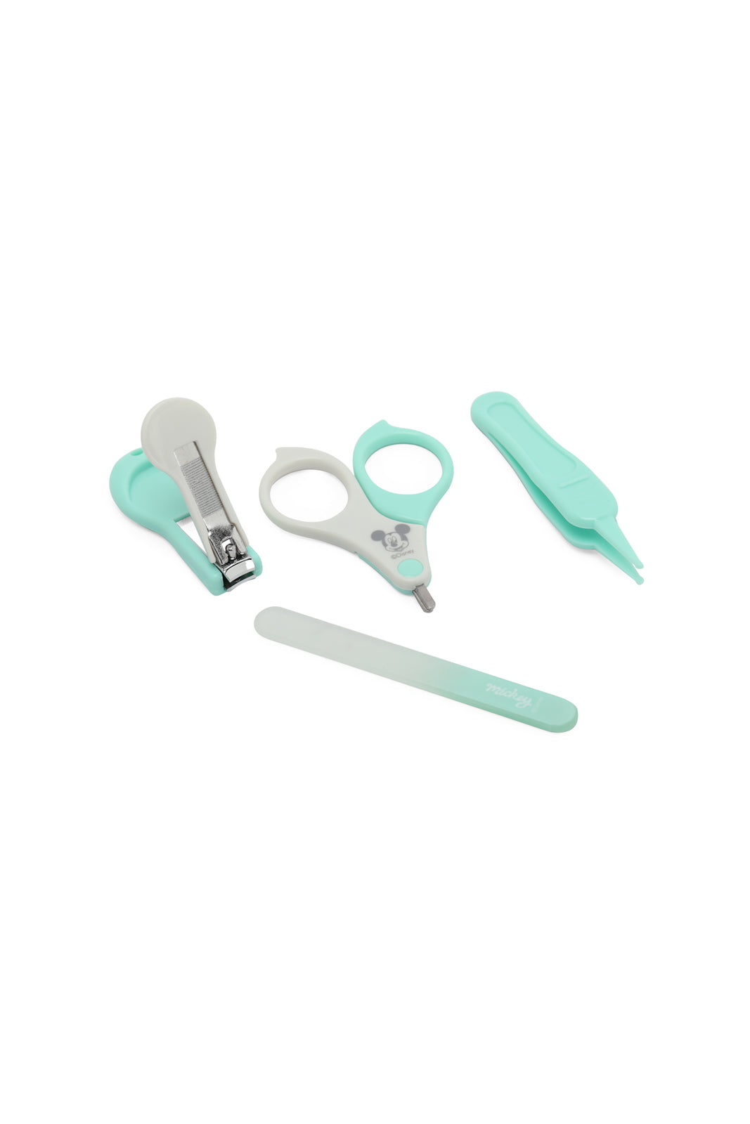 Redtag-Light-Mint/White-Mickey-5Pcs-Groming-Set-Category:Newborn-Accessories,-CHR,-Colour:Mint,-Dept:New-Born,-Filter:Newborn-Accessories,-NBN-Newborn-Accessories,-New-In,-New-In-NBN-ACC,-Non-Sale,-Section:Boys-(0-to-14Yrs),-W22A-New-Born-Baby-