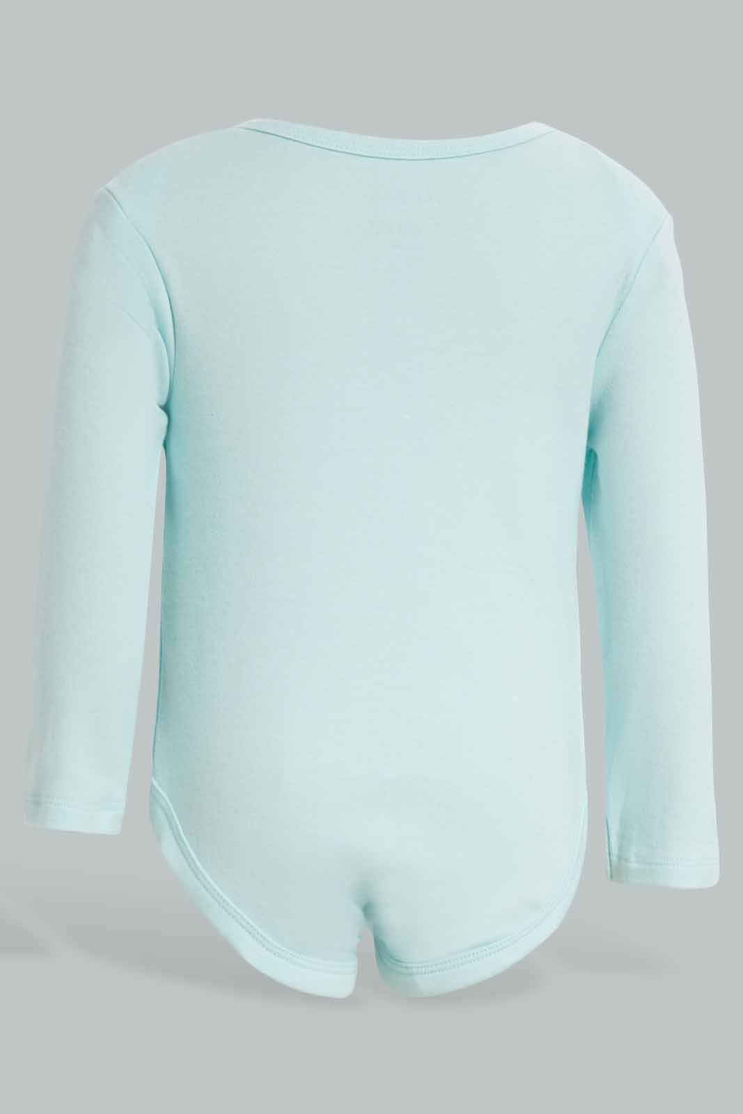 Redtag-Yellow-5-pack-body-suit-Category:Bodysuits,-Colour:Yellow,-Deals:New-In,-Filter:Baby-(0-to-12-Mths),-NBB-Bodysuits,-New-In-NBB-APL,-Non-Sale,-Section:Boys-(0-to-14Yrs),-W22A-Baby-0 to 12 Months