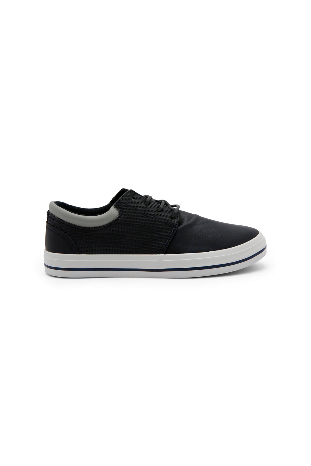 Redtag-Navy-Fabric-Block-Lace-Up-Sneaker-BSR-Shoes,-Category:Shoes,-Colour:Navy,-Deals:New-In,-Dept:Boys,-Filter:Boys-Footwear-(5-to-14-Yrs),-New-In-BSR-FOO,-Non-Sale,-Section:Boys-(0-to-14Yrs),-W22B-Senior-Boys-5 to 14 Years