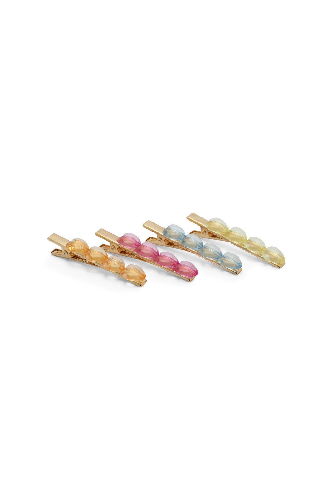 Redtag-S/4-Hair-Clip-Category:Hair-Accessories,-Colour:Assorted,-Dept:Girls,-Filter:Girls-Accessories,-GIR-Hair-Accessories,-New-In,-New-In-GIR-ACC,-Non-Sale,-Section:Girls-(0-to-14Yrs),-W22B-Girls-