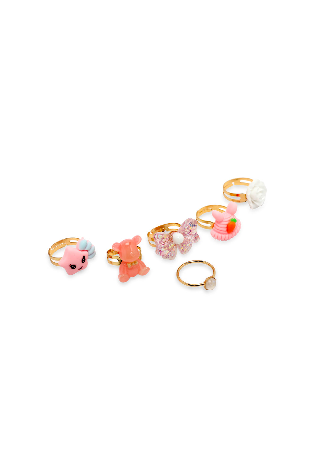 Redtag-S/1-Unicorn-Box+S/5-Ring-Category:Jewellery,-Colour:Assorted,-Dept:Girls,-Filter:Girls-Accessories,-GIR-Jewellery,-New-In,-New-In-GIR-ACC,-Non-Sale,-S23A,-Section:Girls-(0-to-14Yrs)-Girls-