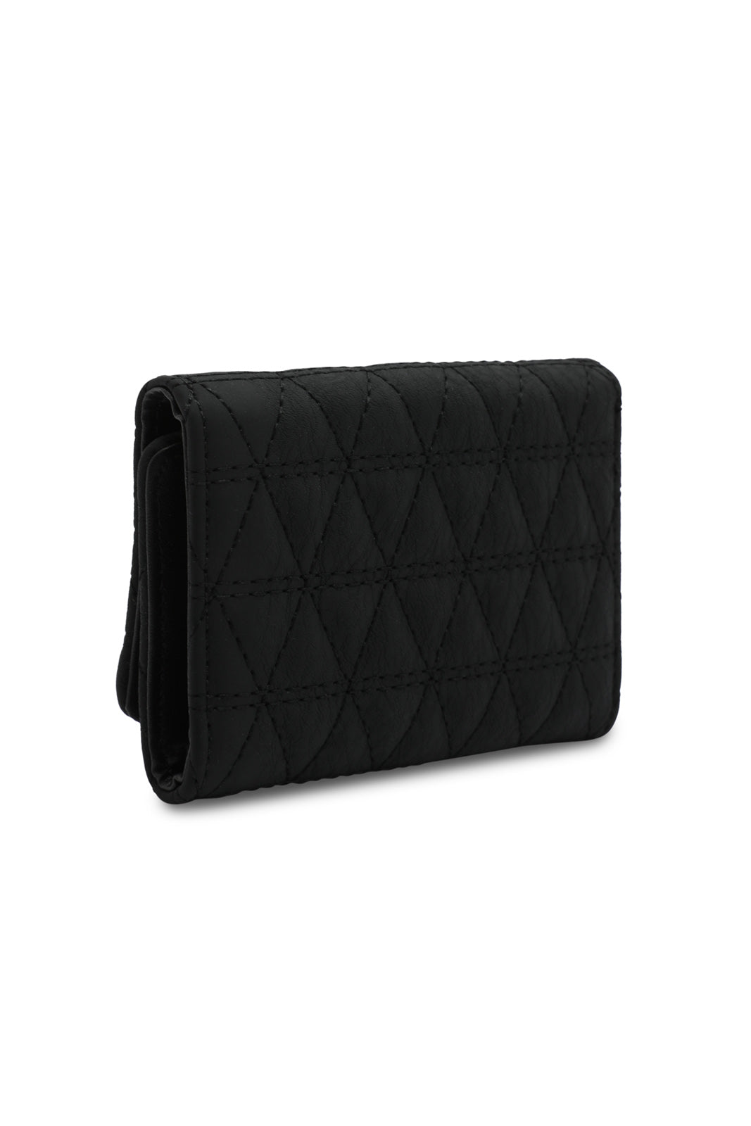 Redtag-Black-Qulited-Purse-Category:Purse,-Colour:Black,-Dept:Girls,-Filter:Girls-Accessories,-GIR-Bags,-New-In,-New-In-GIR-ACC,-Non-Sale,-S23A,-Section:Girls-(0-to-14Yrs)-Girls-