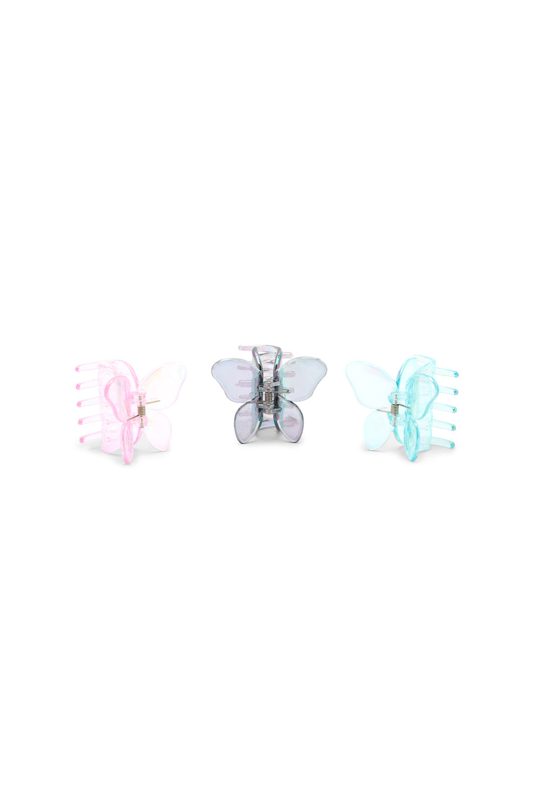 Redtag-S/3-Hair-Claw-Category:Hair-Accessories,-Colour:Assorted,-Dept:Girls,-Filter:Girls-Accessories,-GIR-Hair-Accessories,-New-In,-New-In-GIR-ACC,-Non-Sale,-S23A,-Section:Girls-(0-to-14Yrs)-Girls-