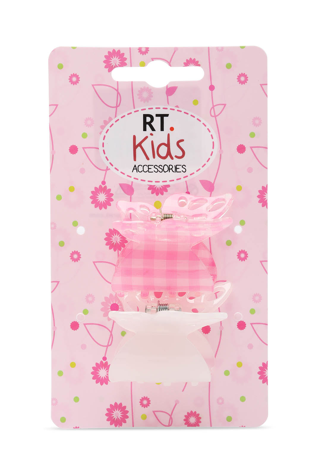 Redtag-S/3-4Cm-Hair-Claw-Category:Hair-Accessories,-Colour:Assorted,-Dept:Girls,-Filter:Girls-Accessories,-GIR-Hair-Accessories,-New-In,-New-In-GIR-ACC,-Non-Sale,-S23A,-Section:Girls-(0-to-14Yrs)-Girls-
