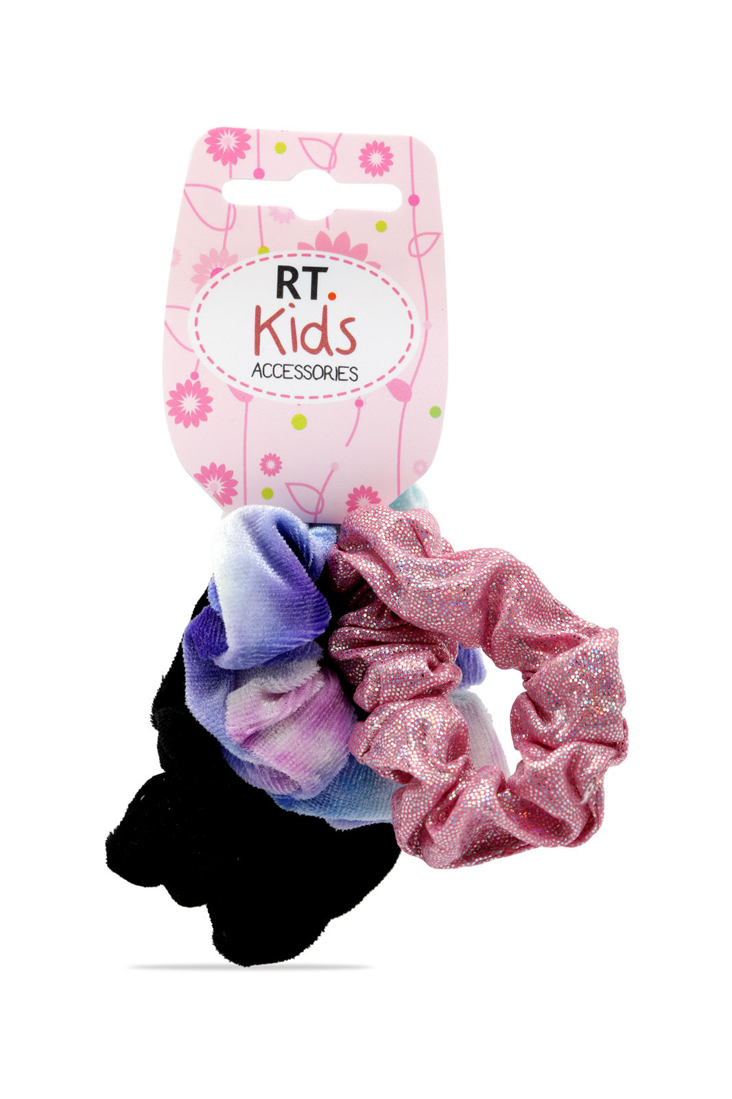 Redtag-S/3-Scrunchie-Category:Hair-Accessories,-Colour:Assorted,-Dept:Girls,-Filter:Girls-Accessories,-GIR-Hair-Accessories,-New-In,-New-In-GIR-ACC,-Non-Sale,-S23A,-Section:Girls-(0-to-14Yrs)-Girls-