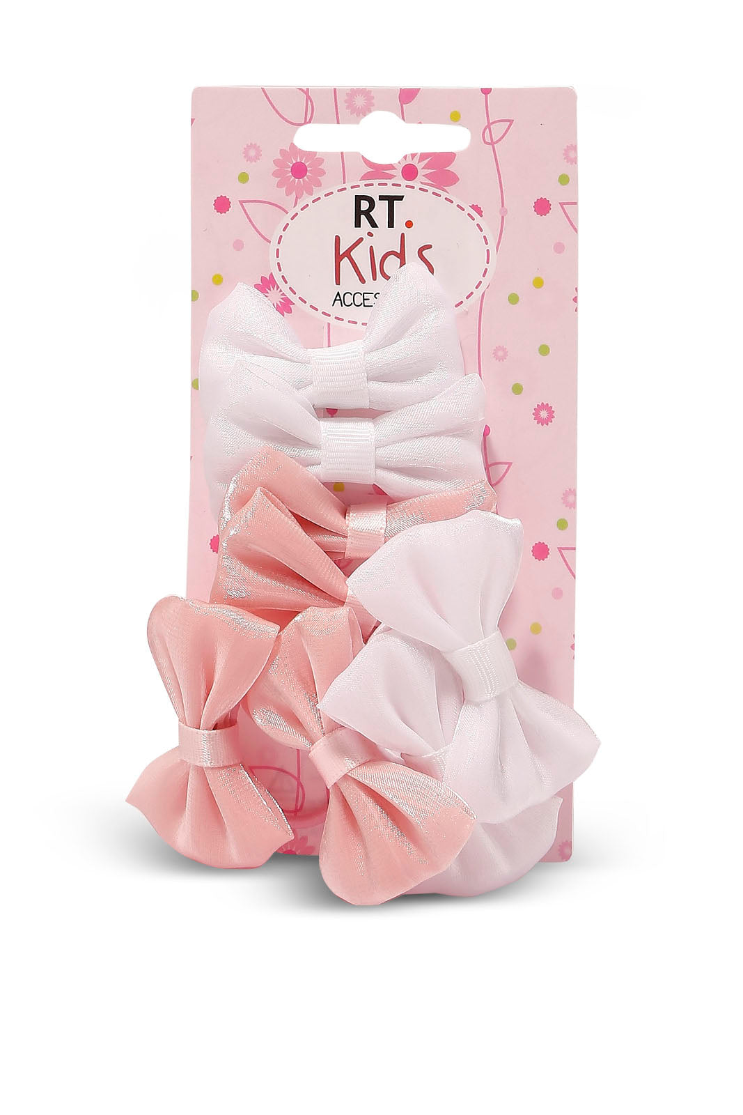 Redtag-S/4-Hair-Clip+S/4-Hair-Tie-Category:Hair-Accessories,-Colour:Assorted,-Dept:Girls,-Filter:Girls-Accessories,-GIR-Hair-Accessories,-New-In,-New-In-GIR-ACC,-Non-Sale,-S23A,-Section:Girls-(0-to-14Yrs)-Girls-