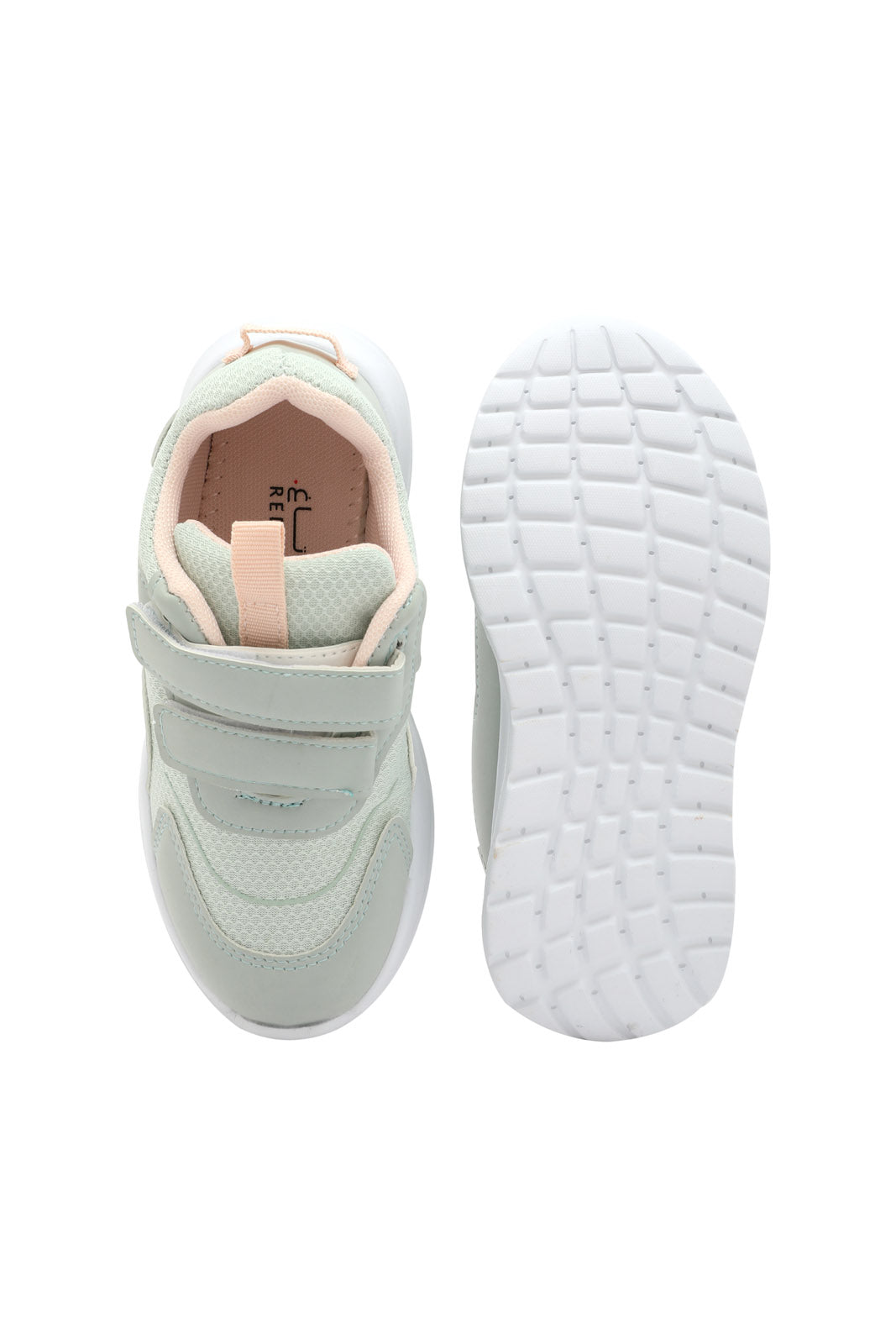 Redtag-Grey-Velcro-Sneaker-Category:Trainers,-Colour:Grey,-Deals:New-In,-Dept:Girls,-Filter:Girls-Footwear-(3-to-5-Yrs),-GIR-Trainers,-New-In-GIR-FOO,-Non-Sale,-Section:Girls-(0-to-14Yrs),-W22B-Girls-3 to 5 Years