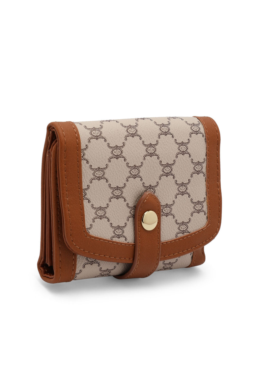 Redtag-Tan-Ladies-Wallet-Category:Purse,-Colour:Tan,-Dept:Ladieswear,-Filter:Women's-Accessories,-New-In,-New-In-Women-ACC,-Non-Sale,-Section:Women,-W22B,-Women-Bags-Women-