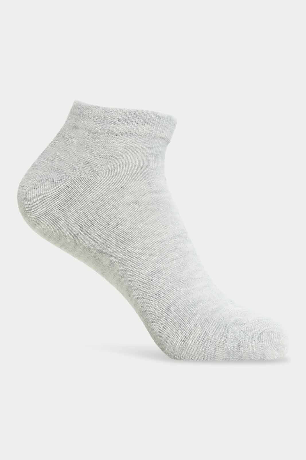 Redtag-White-And-Grey-Plain-Assorted-Ankle-Socks-(10-Pack)-365,-Category:Socks,-Colour:Assorted,-Deals:New-In,-Dept:Ladieswear,-Filter:Women's-Clothing,-New-In-Women-APL,-Non-Sale,-Section:Women,-Women-Socks--