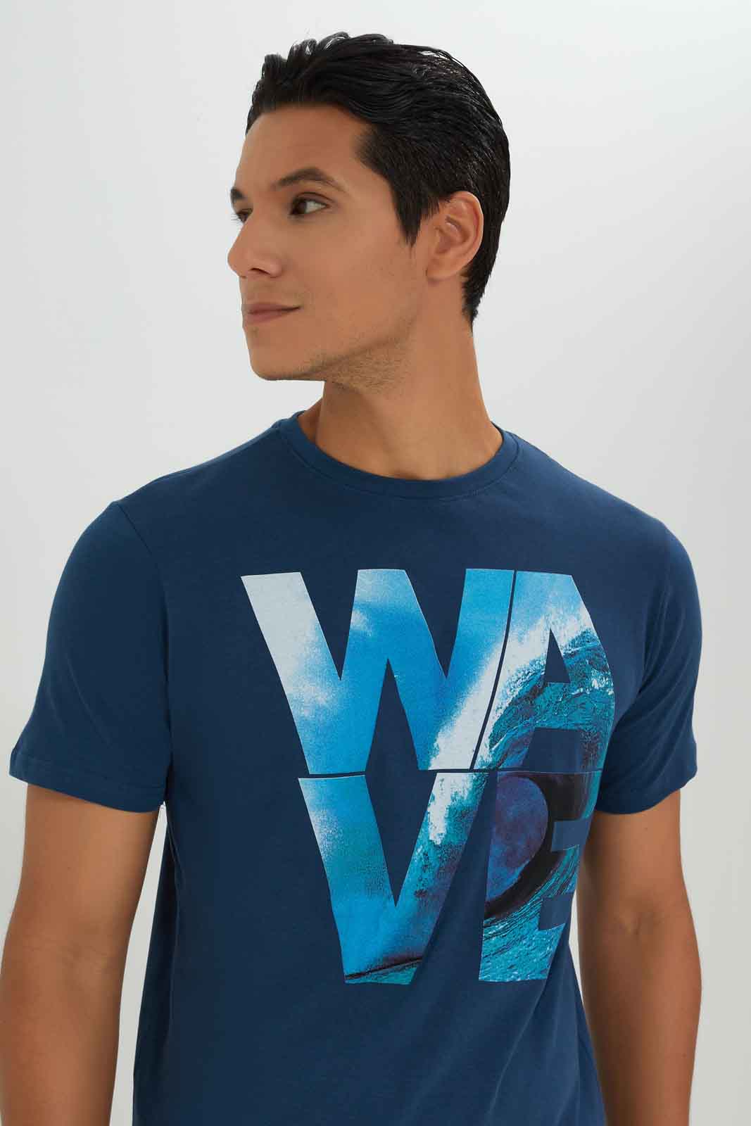 Redtag-Blue-Graphic-Tee-Category:T-Shirts,-Colour:Blue,-Deals:New-In,-Dept:Menswear,-Filter:Men's-Clothing,-Men-T-Shirts,-New-In-Men-APL,-Non-Sale,-Section:Men,-TBL,-W22B-Men's-
