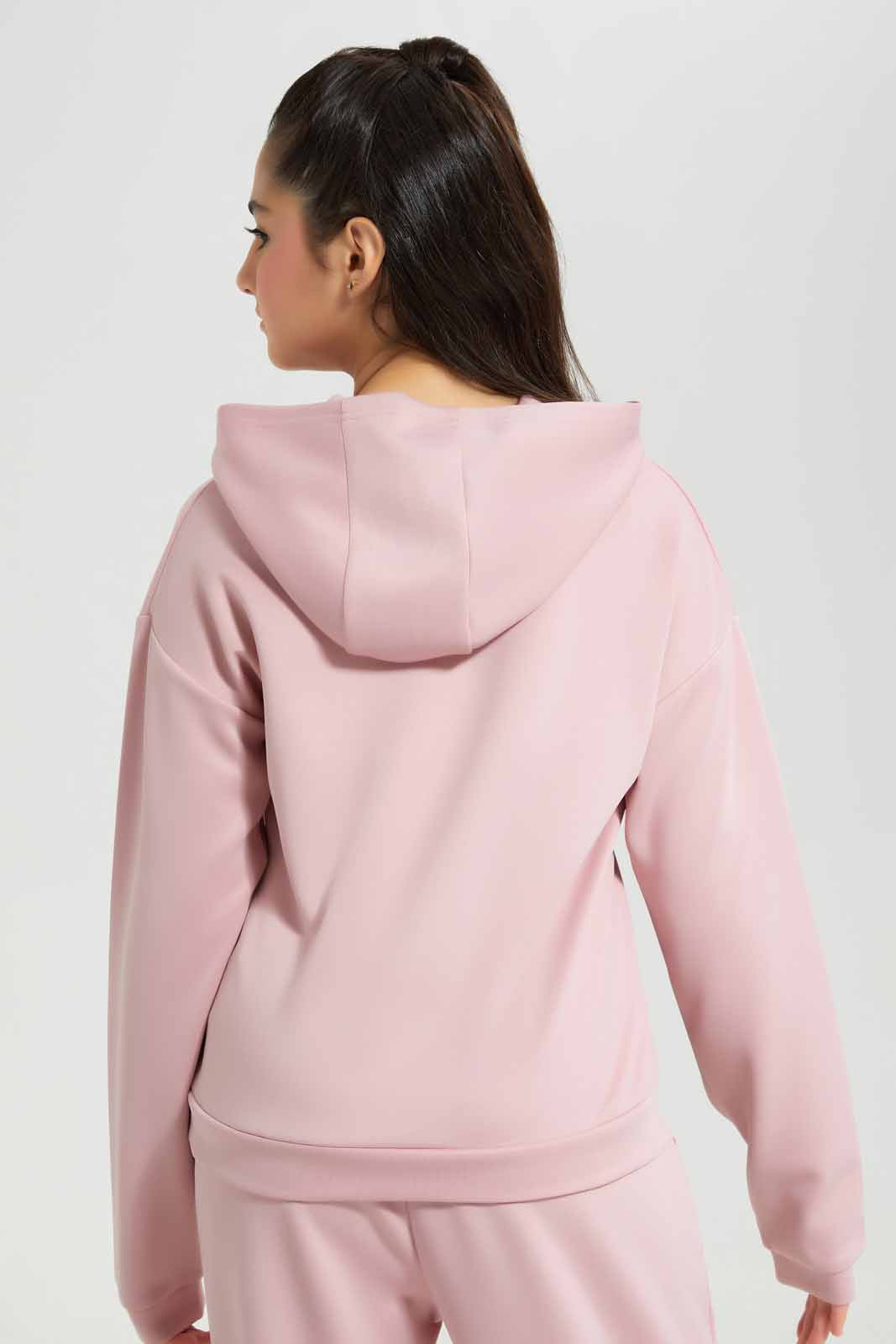 Redtag-Pink-Pullon-Sweatshirts-Category:Sweatshirts,-Colour:Apricot,-Deals:New-In,-Filter:Senior-Girls-(8-to-14-Yrs),-GSR-Sweatshirts,-New-In-GSR-APL,-Non-Sale,-Section:Girls-(0-to-14Yrs),-W22B-Senior-Girls-9 to 14 Years