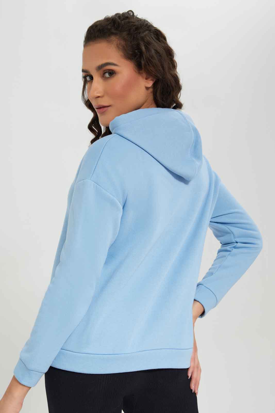 Redtag-Blue-Drop-Shoulder-Long-Sleeve-Hoodie-Sweatshirt-Category:Sweatshirts,-Colour:Blue,-Deals:New-In,-Filter:Women's-Clothing,-New-In-Women-APL,-Non-Sale,-Section:Women,-W22B,-Women-Sweatshirts-Women's-