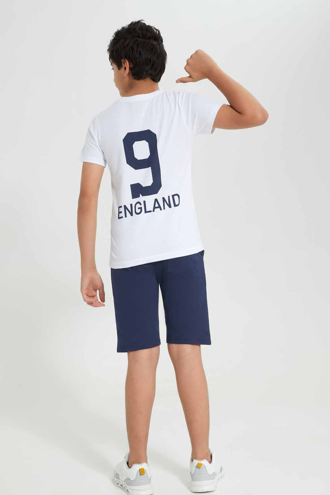 Redtag-White-England-World-Cup-Tee-BSR-T-Shirts,-Category:T-Shirts,-Colour:White,-Deals:New-In,-Filter:Senior-Boys-(8-to-14-Yrs),-FWC,-New-In-BSR-APL,-Non-Sale,-Section:Boys-(0-to-14Yrs),-W22A-Senior-Boys-