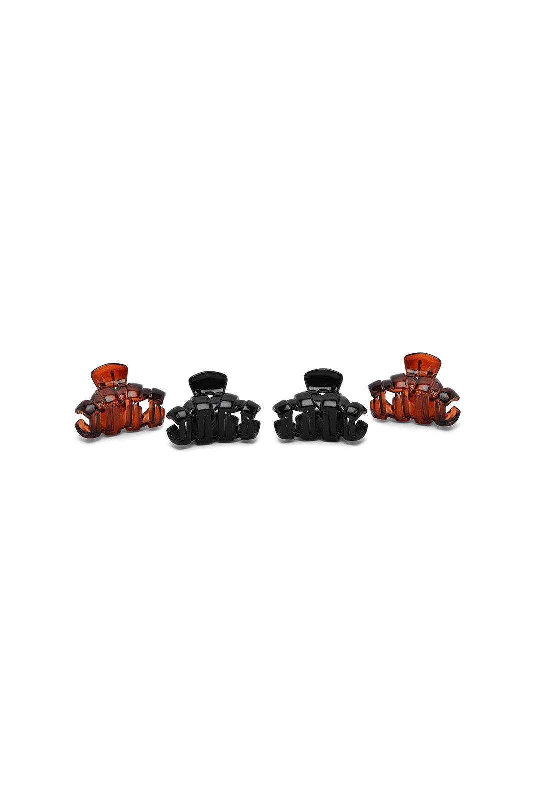 Redtag-Assorted-Claw-Clip-4Pcs-Set-365,-Category:Hair-Accessories,-Colour:Assorted,-Filter:Travel-Accessories,-IMP-Hair-Accessories,-New-In,-New-In-IMP-ACC,-Non-Sale,-Section:Homewares-Check-