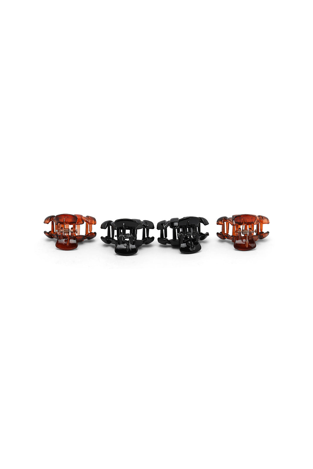 Redtag-Assorted-Claw-Clip-4Pcs-Set-365,-Category:Hair-Accessories,-Colour:Assorted,-Filter:Travel-Accessories,-IMP-Hair-Accessories,-New-In,-New-In-IMP-ACC,-Non-Sale,-Section:Homewares-Check-