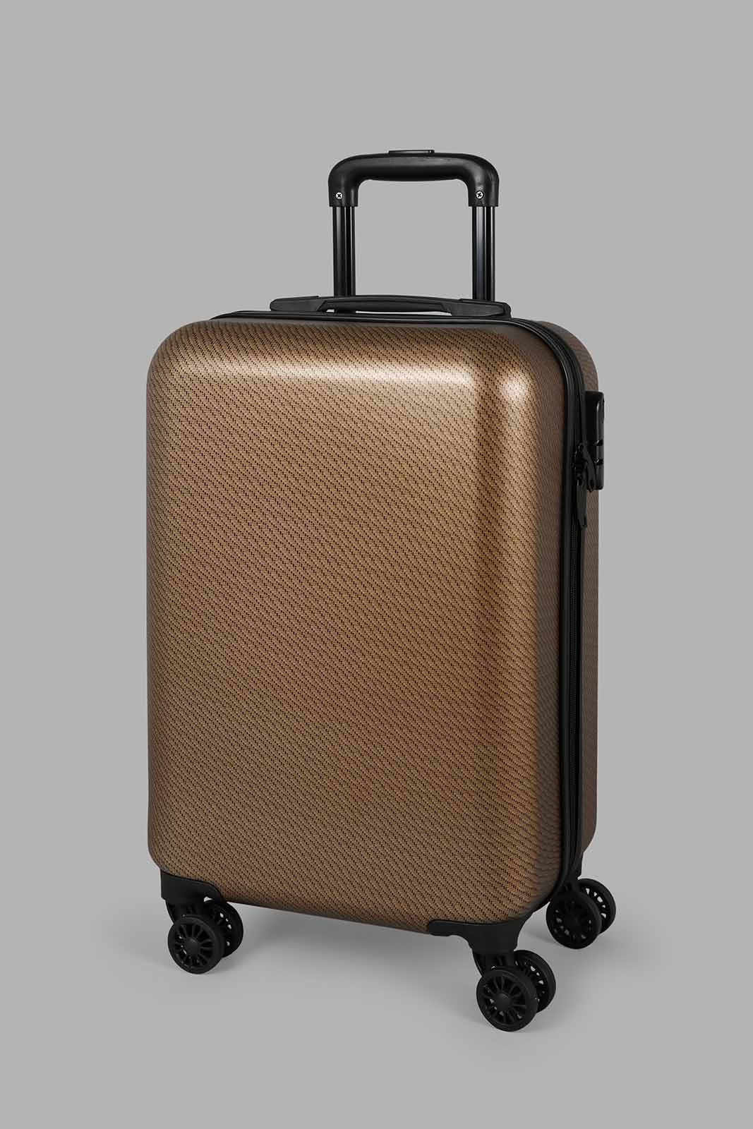 Redtag-Gold-Luggage-Trolley-20"-Category:Luggage-Trolleys,-Colour:Gold,-Filter:Travel-Accessories,-LUG-Luggage-Trolleys,-New-In,-New-In-LUG-ACC,-Non-Sale,-Section:Travel,-W22B-Travel-Accessories-